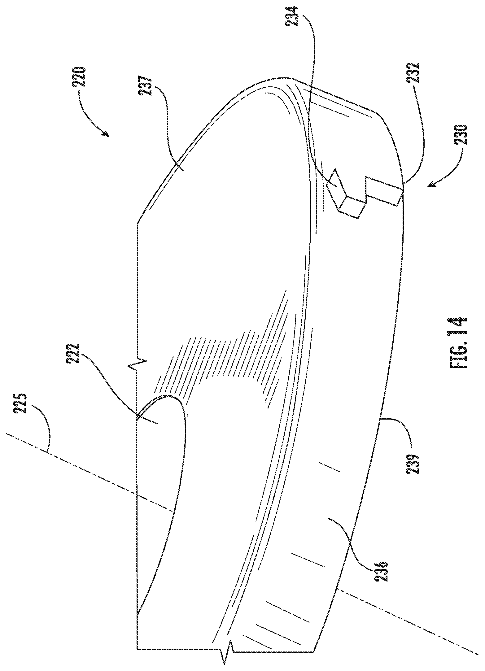 Patent US12318721 Figure 14 – Self-assisting element removal features for a filtration system