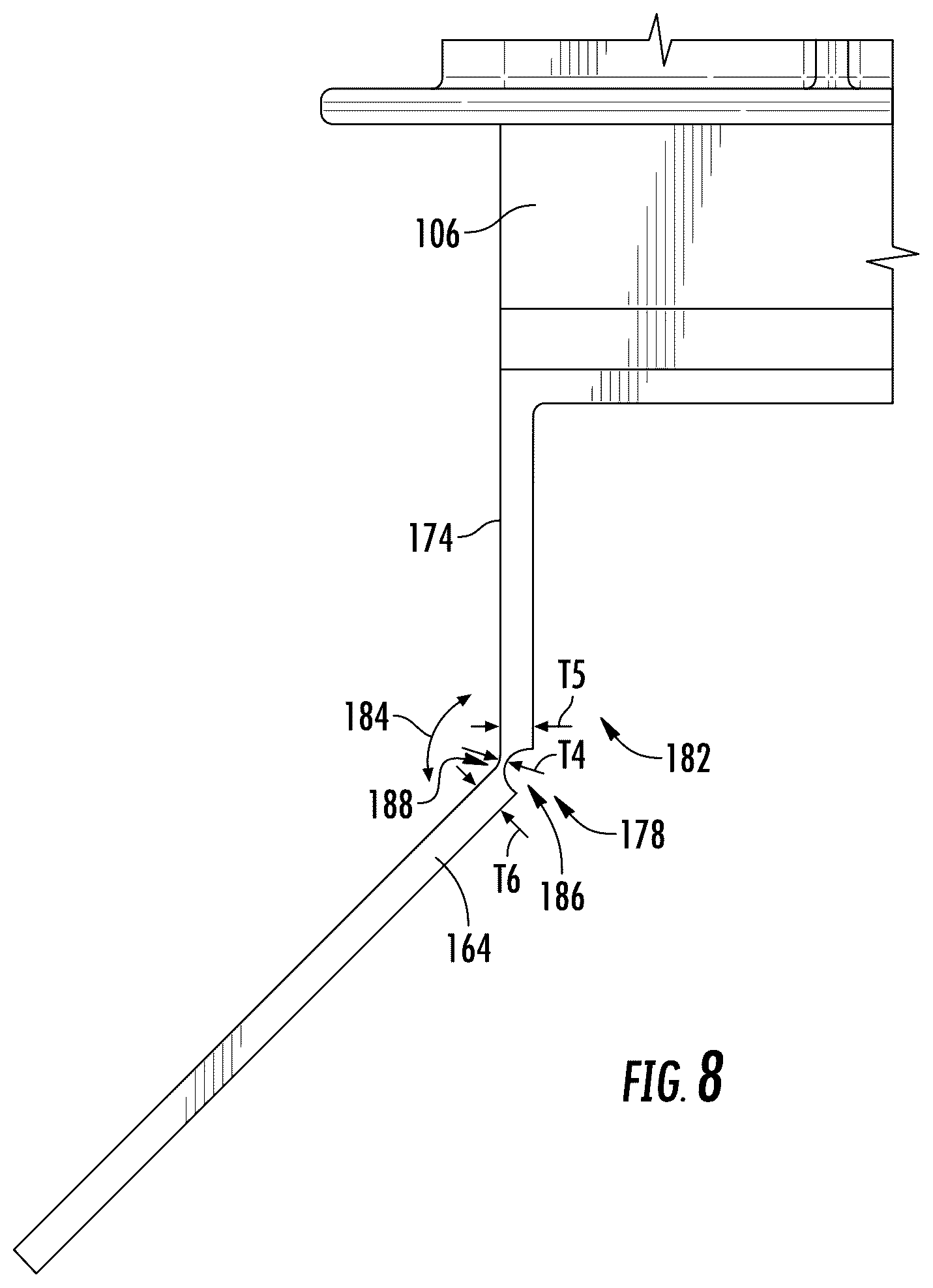 Patent US12318723 Figure 8 – Filter frame with foldable sealing flap