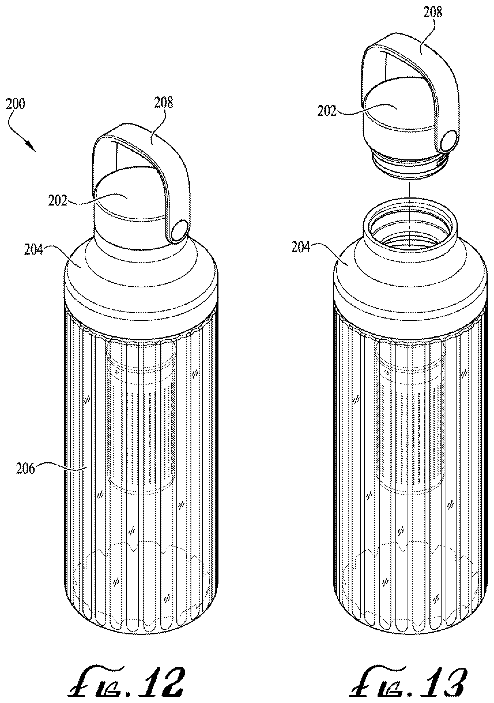 Patent US12318747 Figure 11 – Blender apparatus with safety interlock system