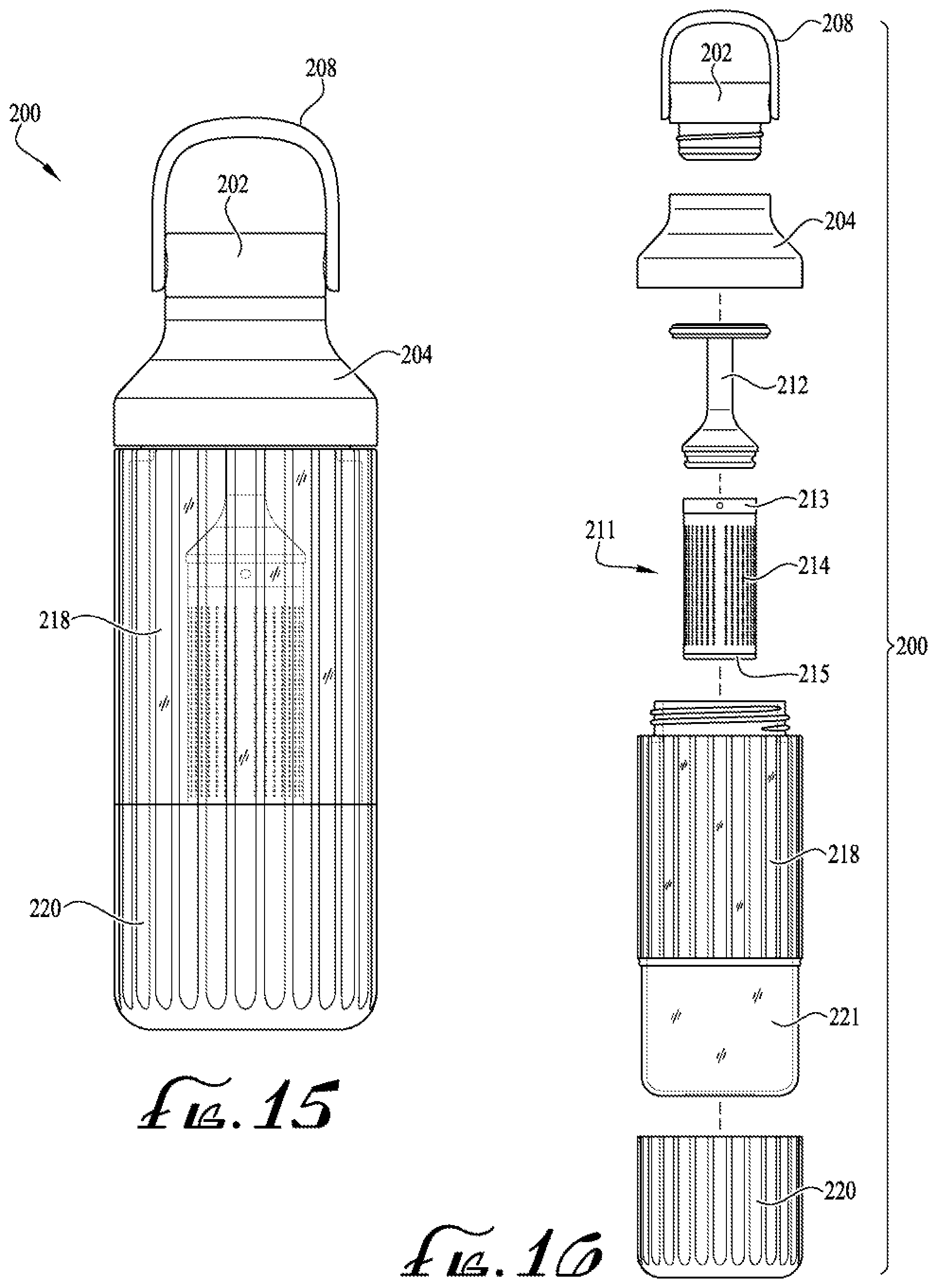 Patent US12318747 Figure 13 – Blender apparatus with safety interlock system