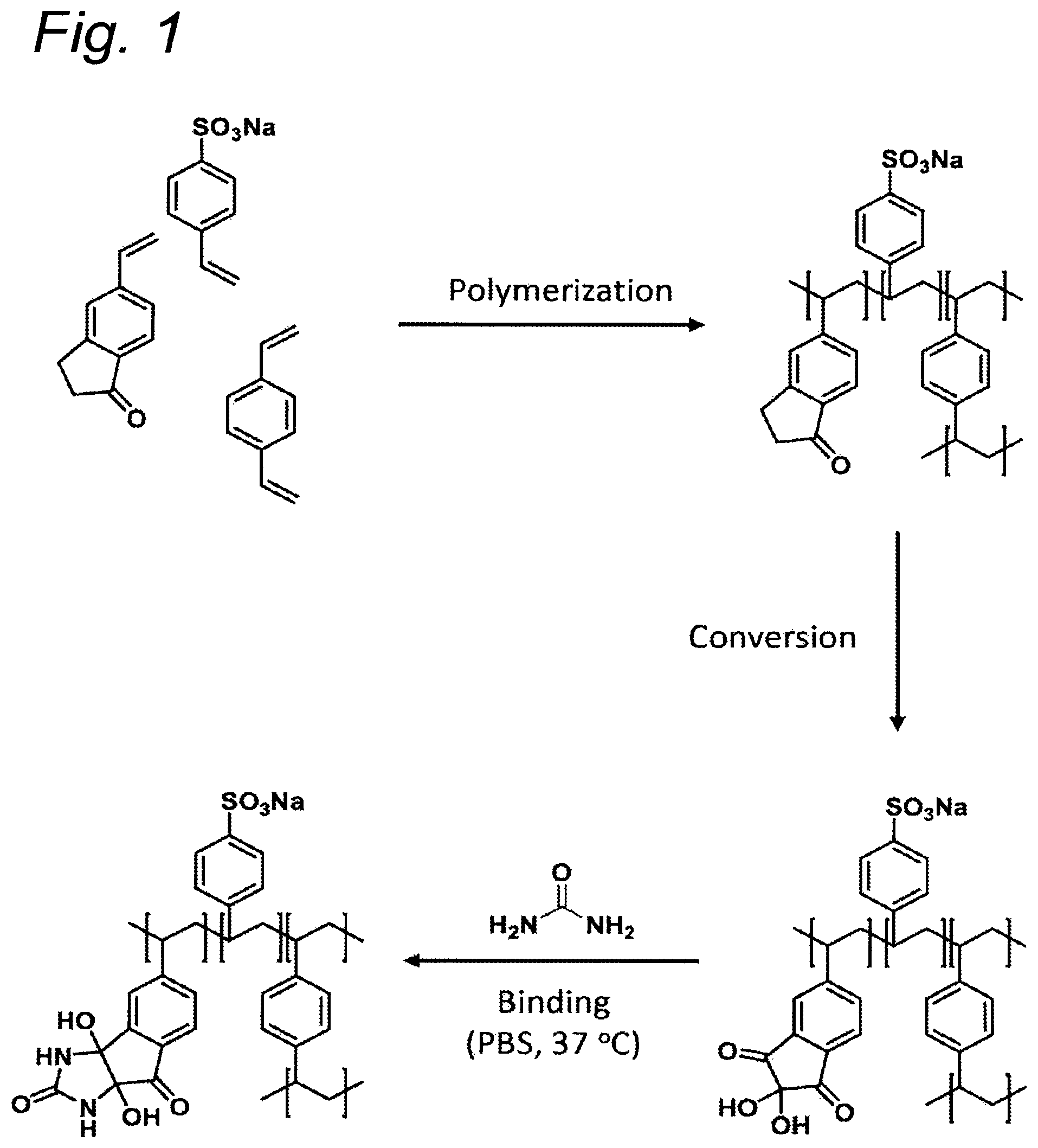 Patent US12318756 Figure 1 – Macromolecular compositions comprising indene-derivatives, preparation thereof, and use thereof