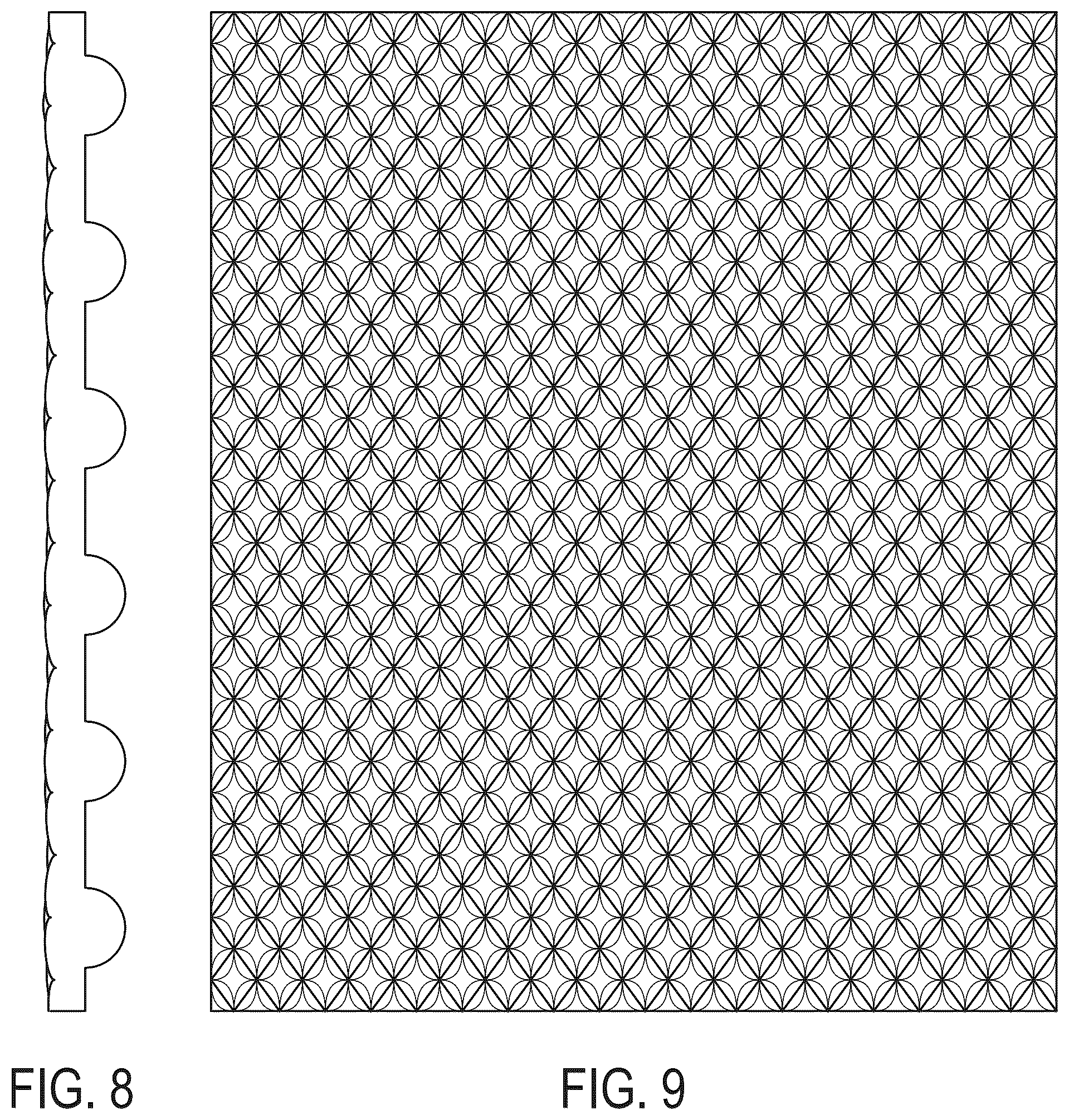 Patent US12318758 Figure 6 – Textured sorbent sheets, assemblies containing them, and molds for making same