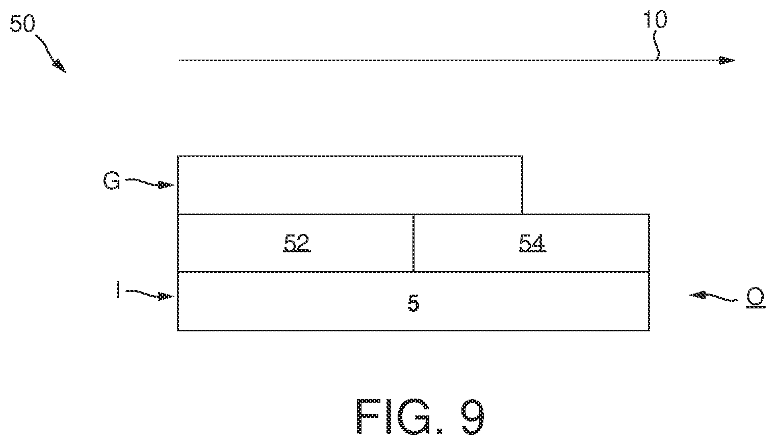 Patent US12318760 Figure 5 – Composite, zone-coated, dual-use ammonia (AMOX) and nitric oxide oxidation catalyst