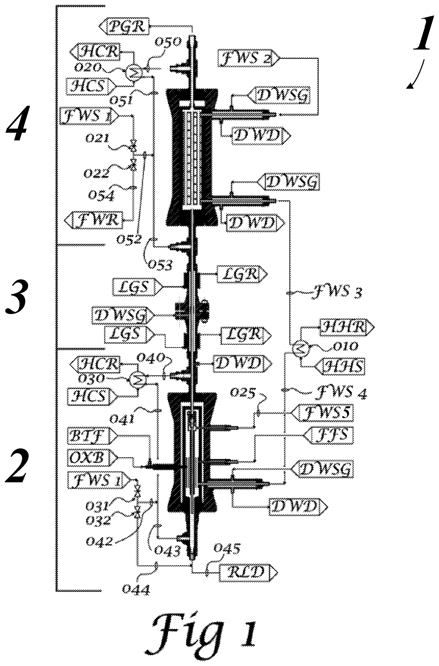 Patent US12318765 Figure 1 – Apparatus for supercritical water gasification
