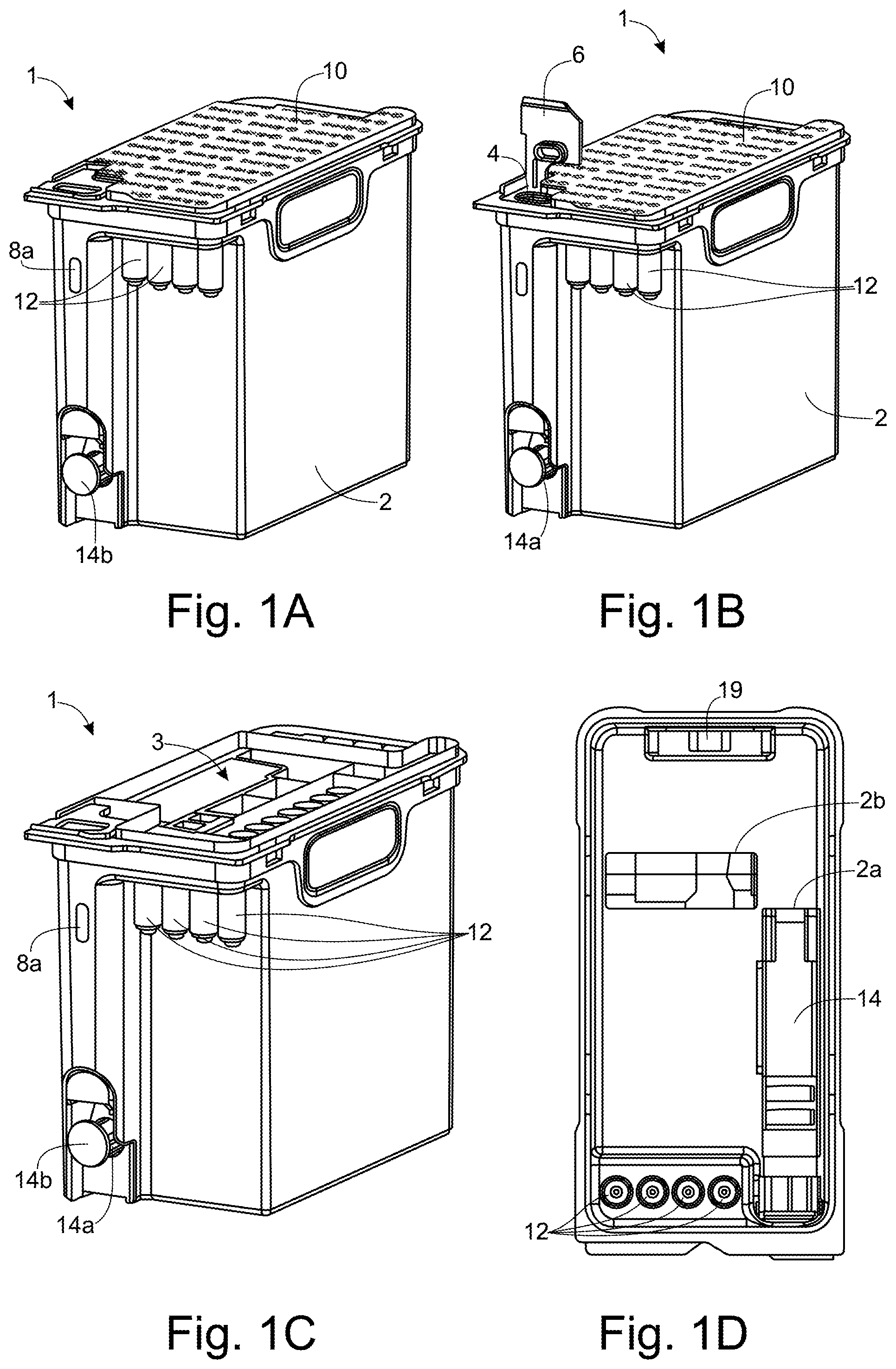 Patent US12318772 Figure 1 – Analysis instrument and sample preparation cartridge