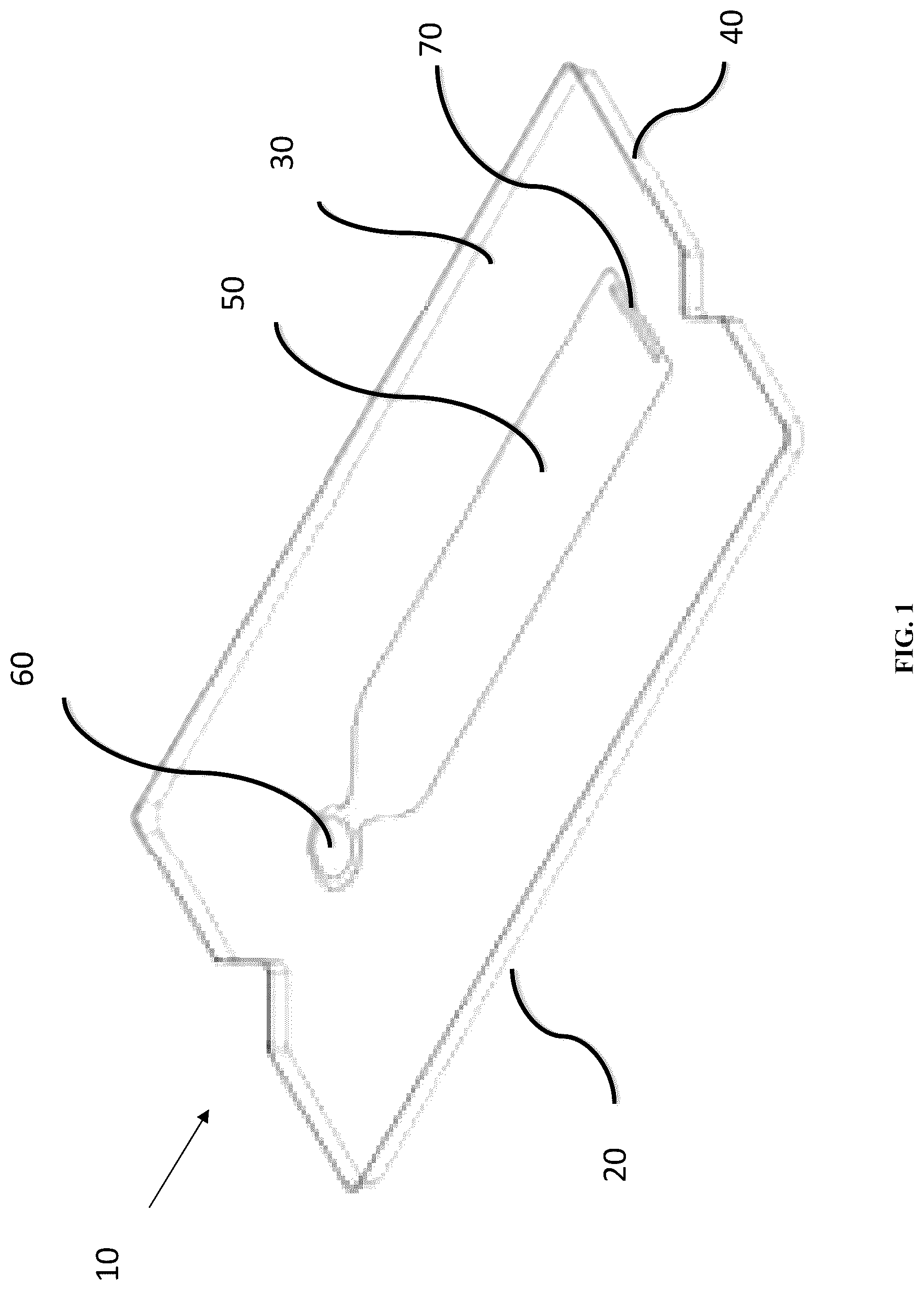 Patent US12318774 — Microfluidic device and method of manufacturing the same — Figure 1