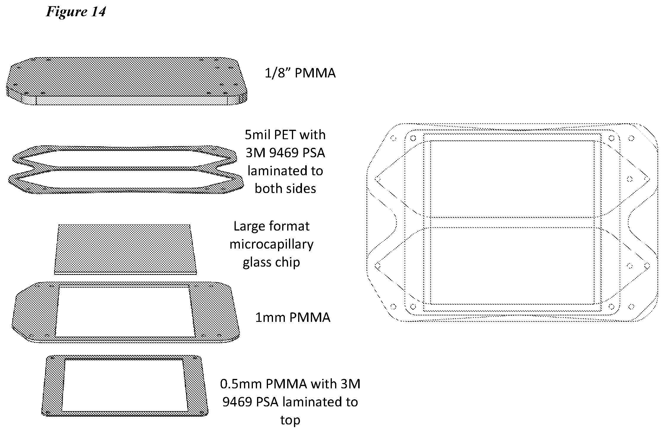 Patent US12318775 Figure 15 – Lateral loading of microcapillary arrays