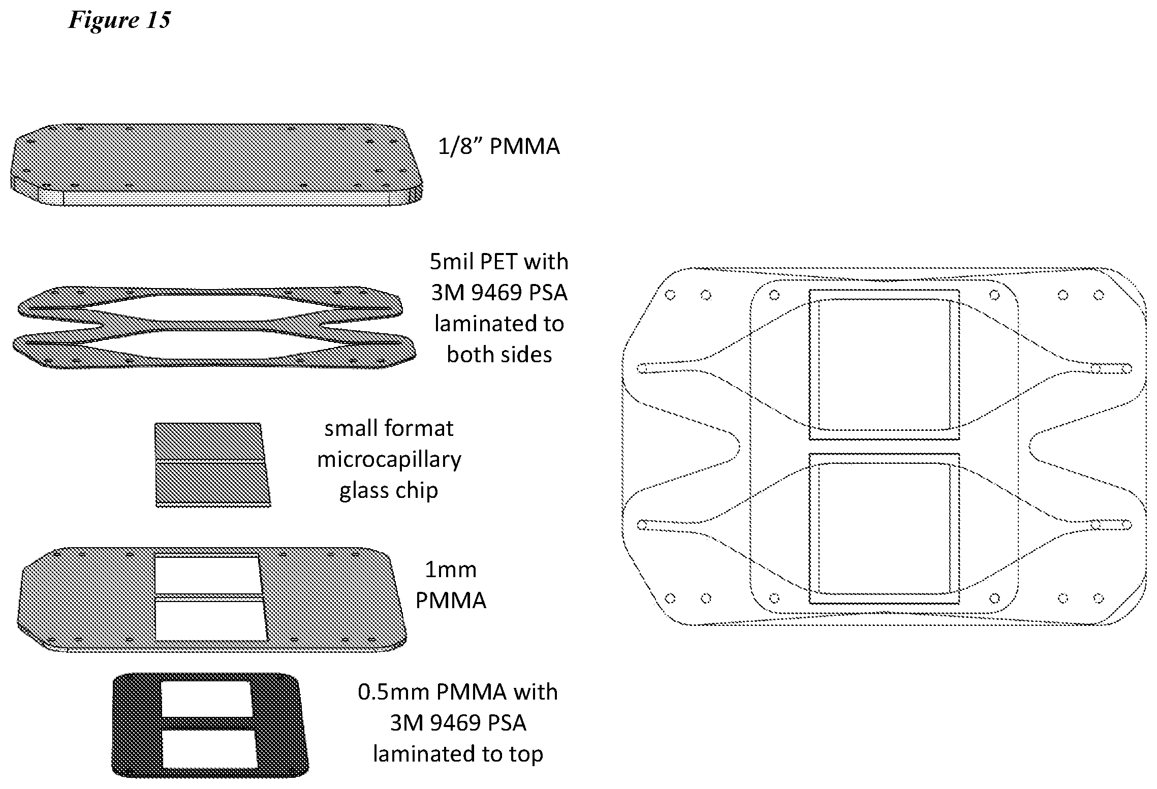 Patent US12318775 Figure 16 – Lateral loading of microcapillary arrays