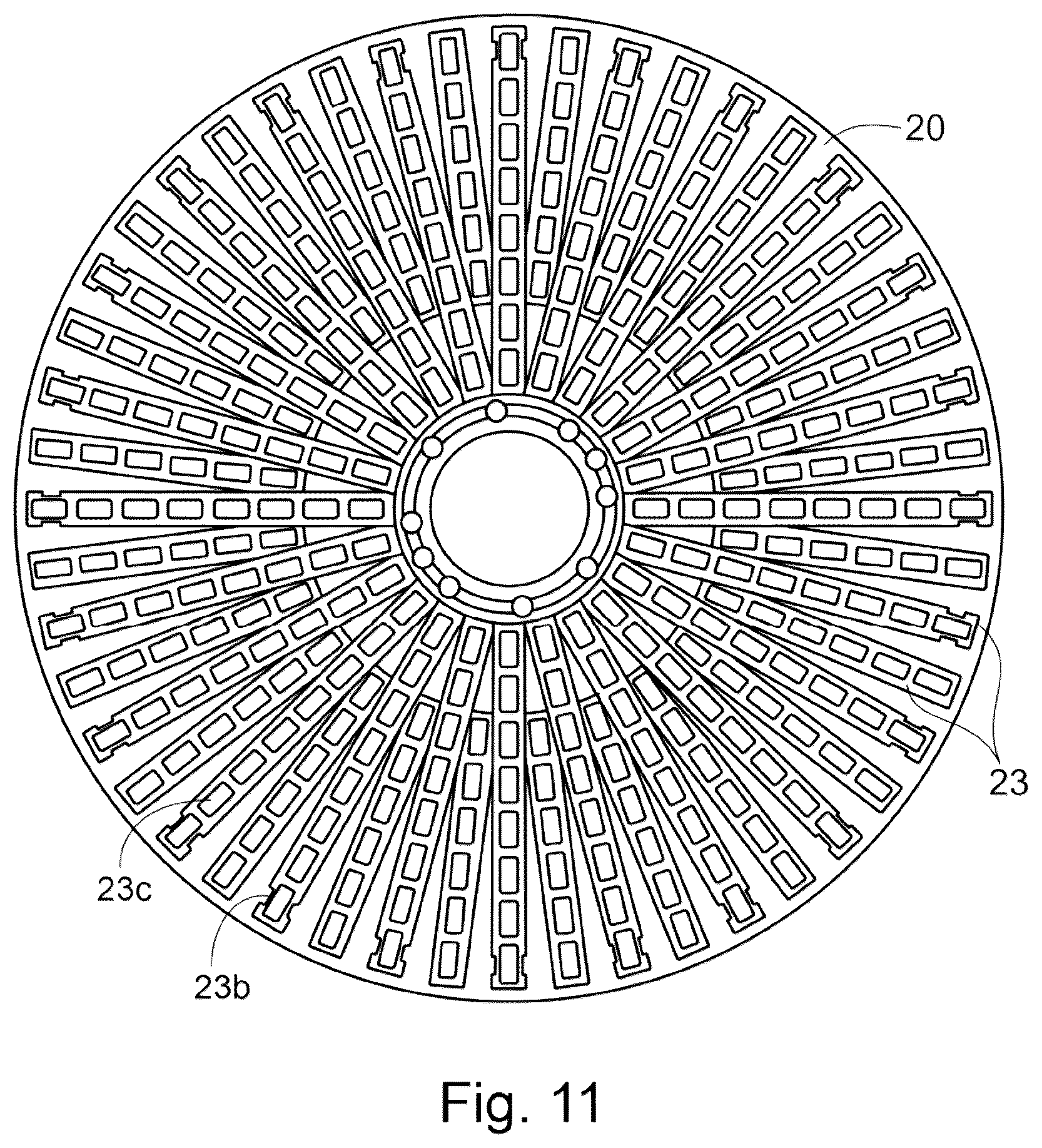 Patent US12318776 Figure 11 – Sample holder