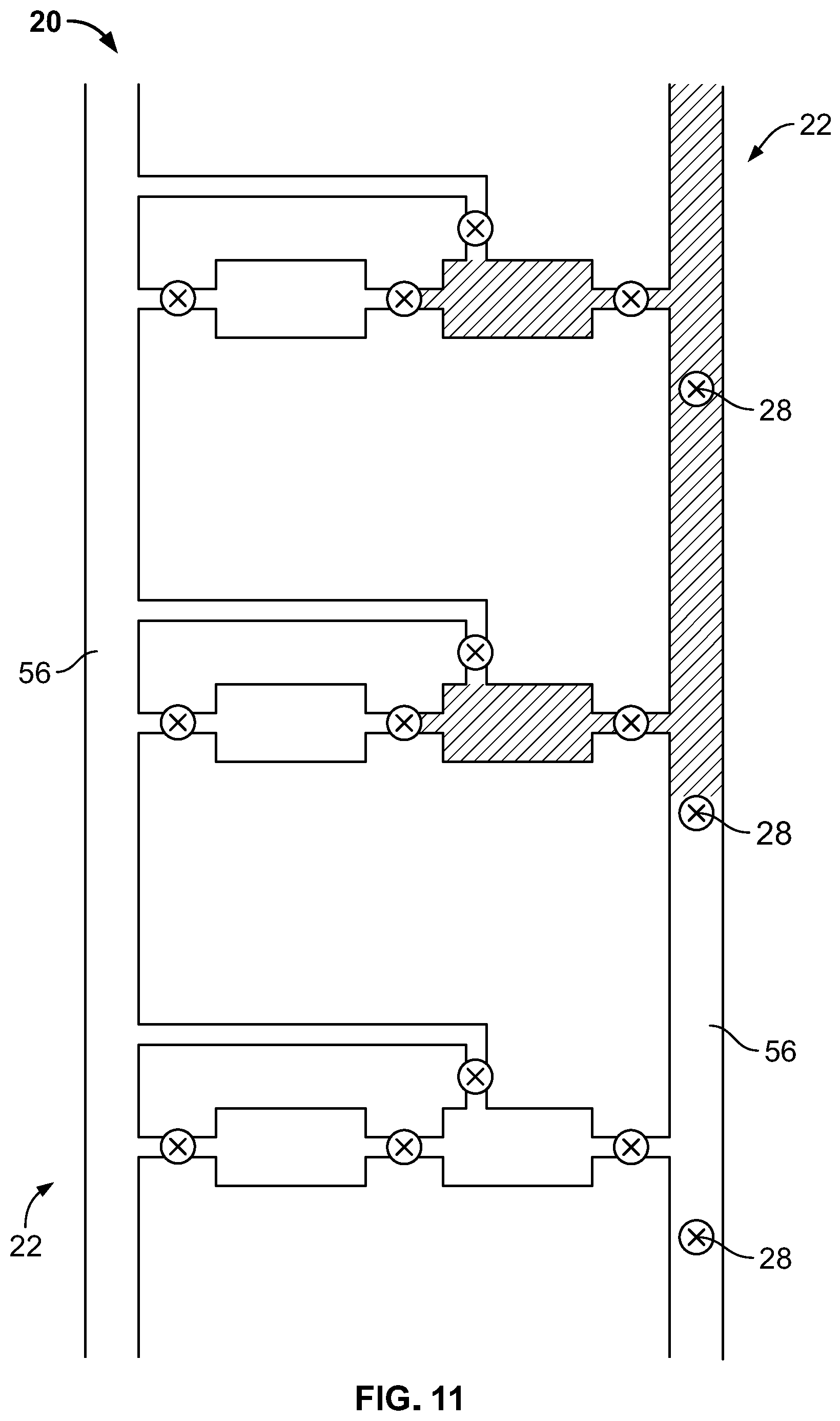 Patent US12318780 Figure 7 – Fluidic device, injector system, and methods of making and using the same