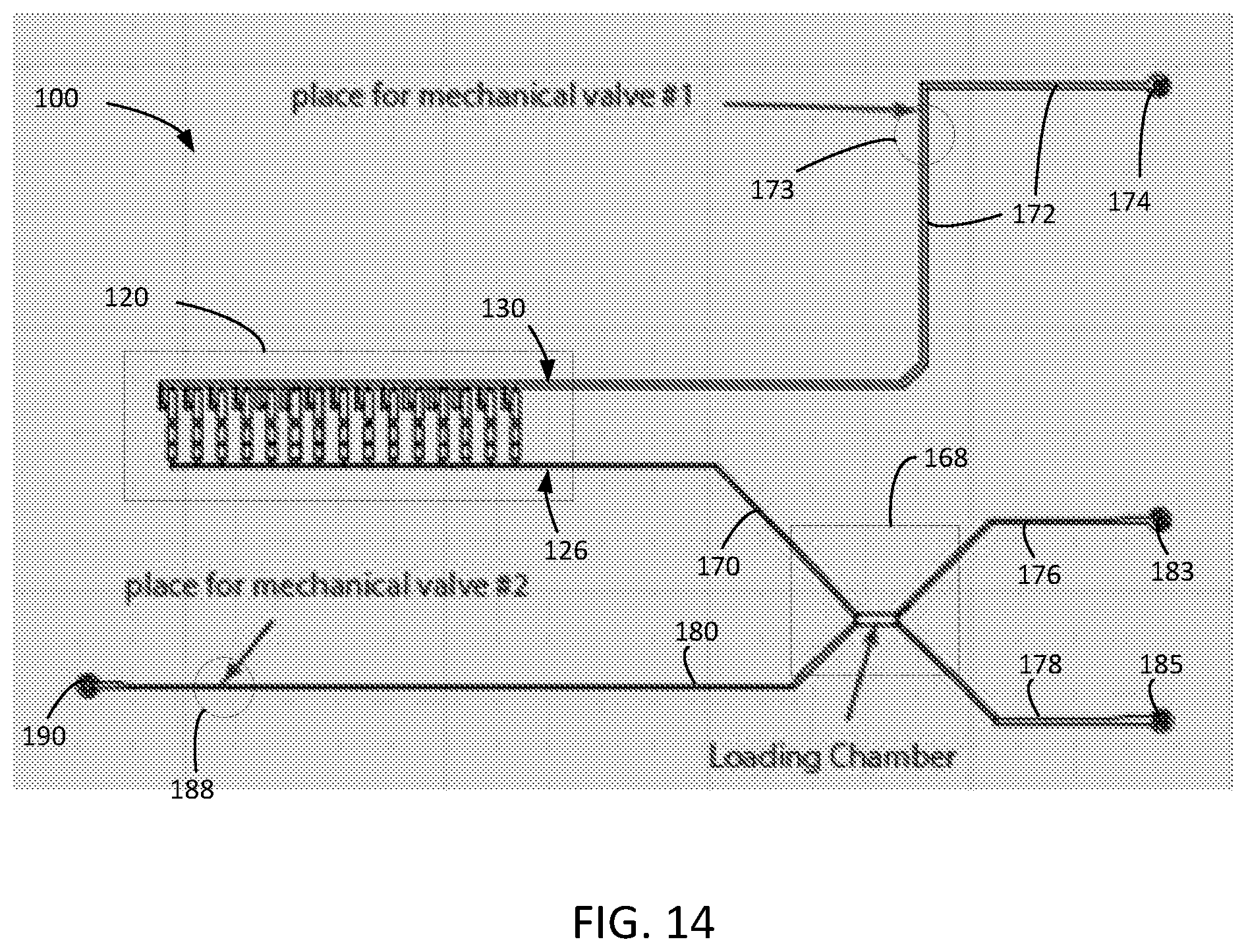 Patent US12318780 Figure 10 – Fluidic device, injector system, and methods of making and using the same