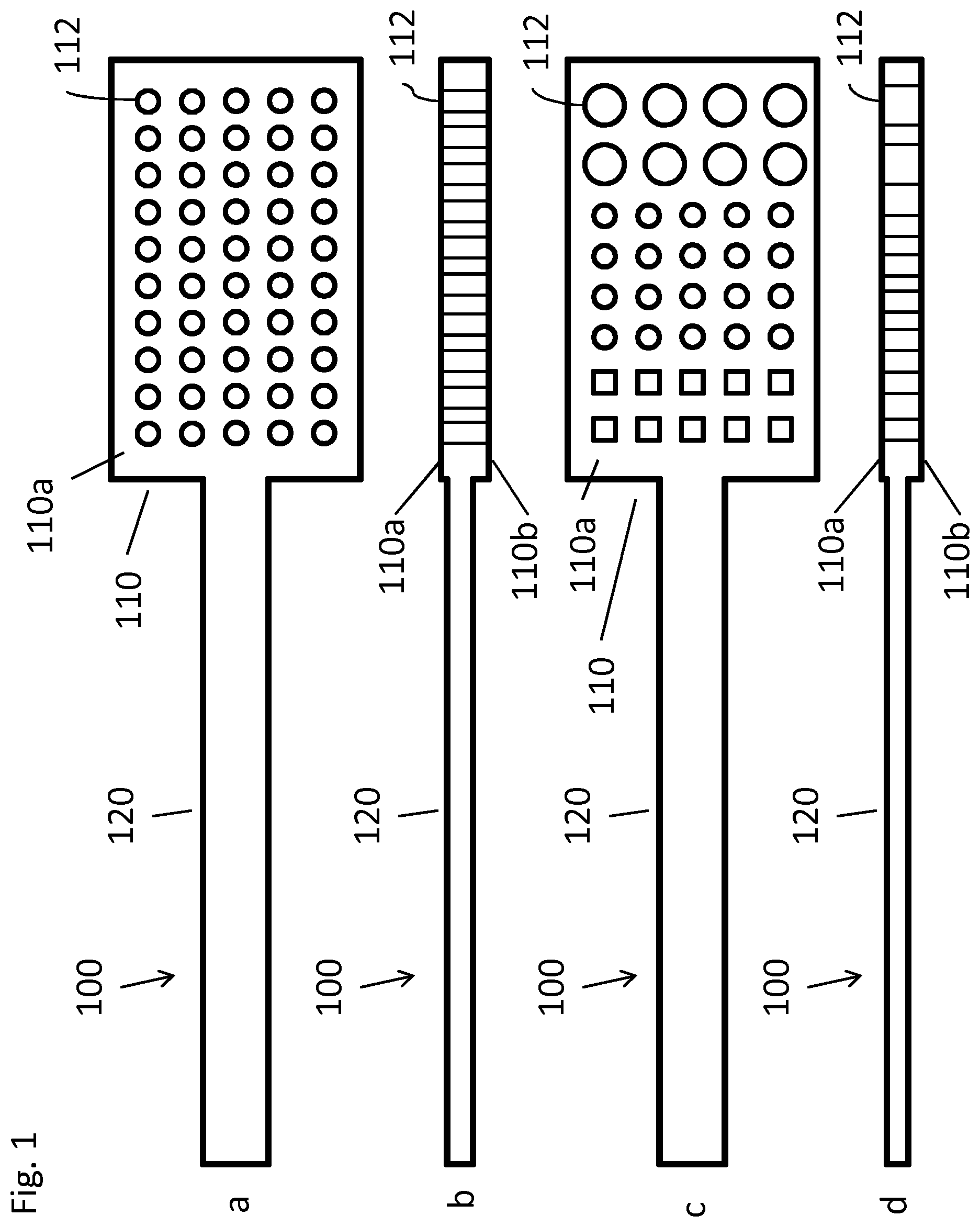 Patent US12318782 Figure 1 – Device for bioassay and methods for preparation and use thereof
