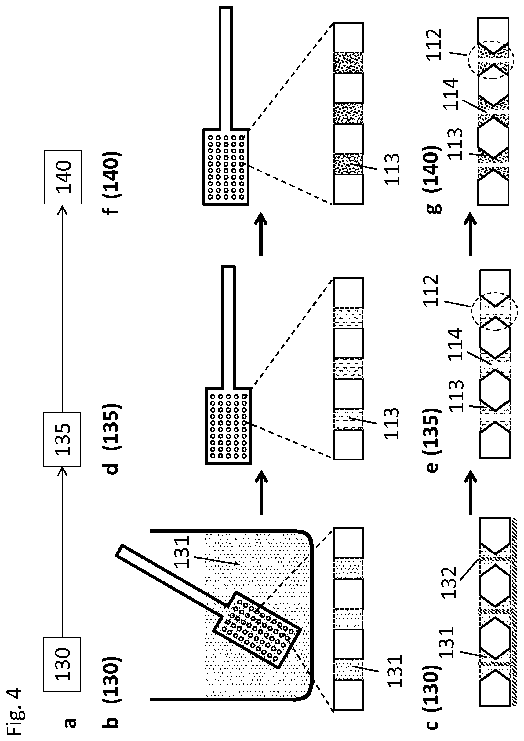 Patent US12318782 Figure 4 – Device for bioassay and methods for preparation and use thereof