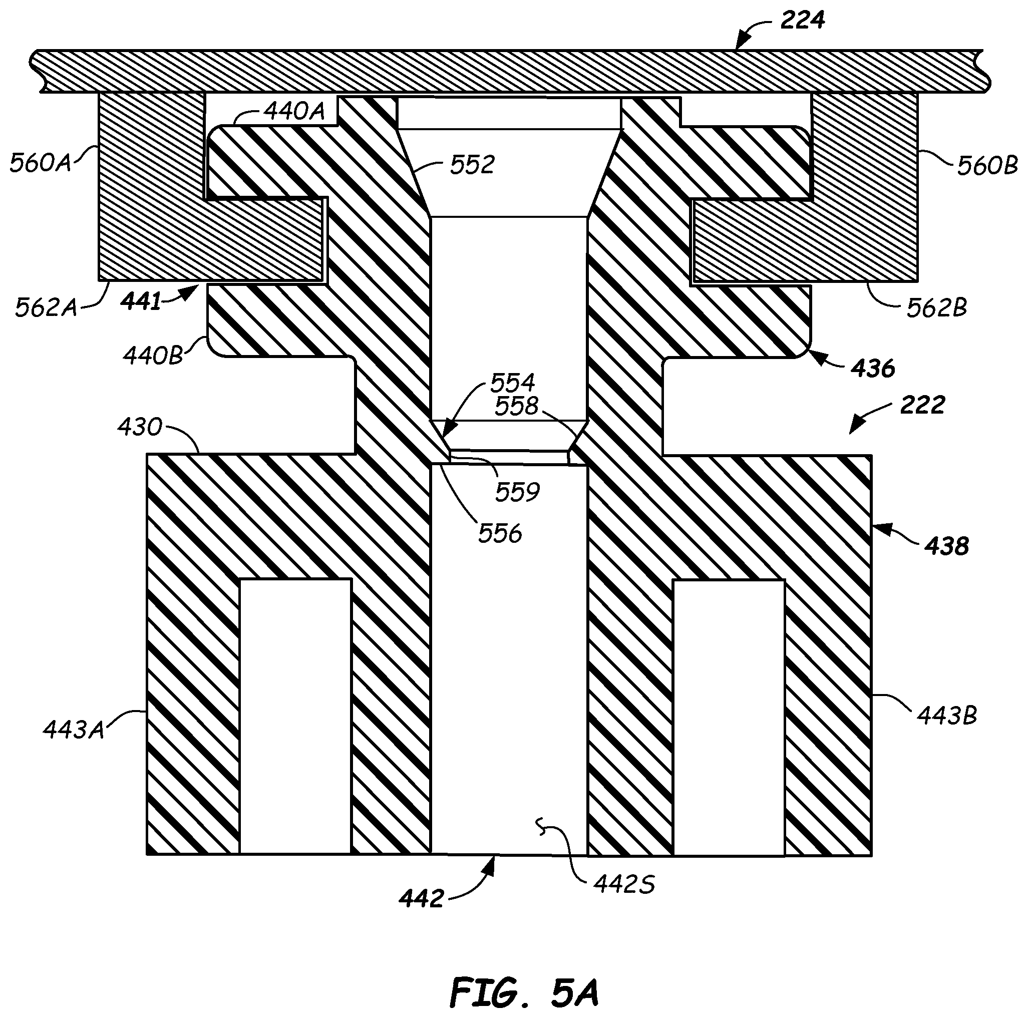 Patent US12318784 Figure 5 – Fitment devices, reagent cartridges, and methods thereof