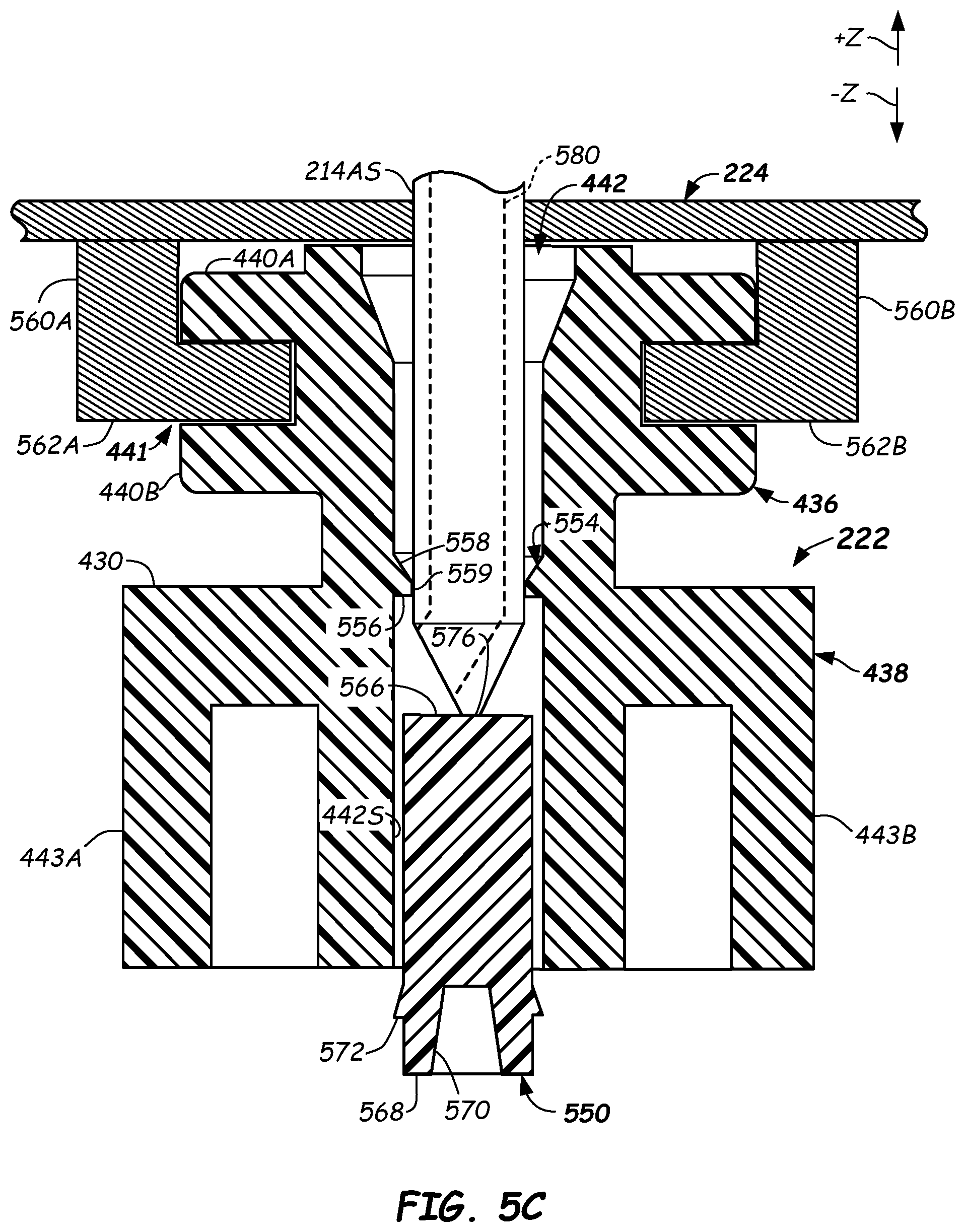 Patent US12318784 Figure 7 – Fitment devices, reagent cartridges, and methods thereof