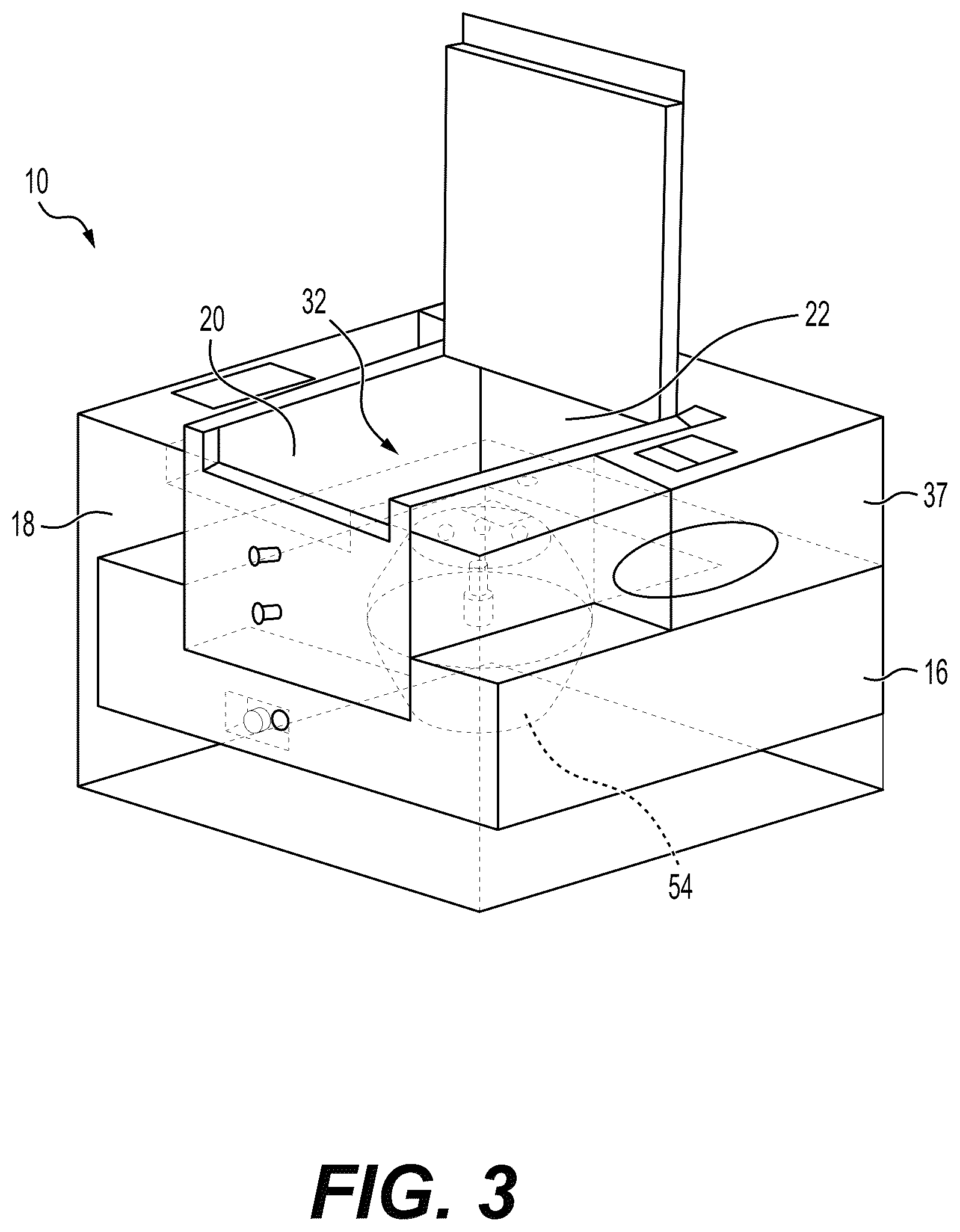 Patent US12318787 Figure 3 – Device for autoclaving and centrifuging a sample