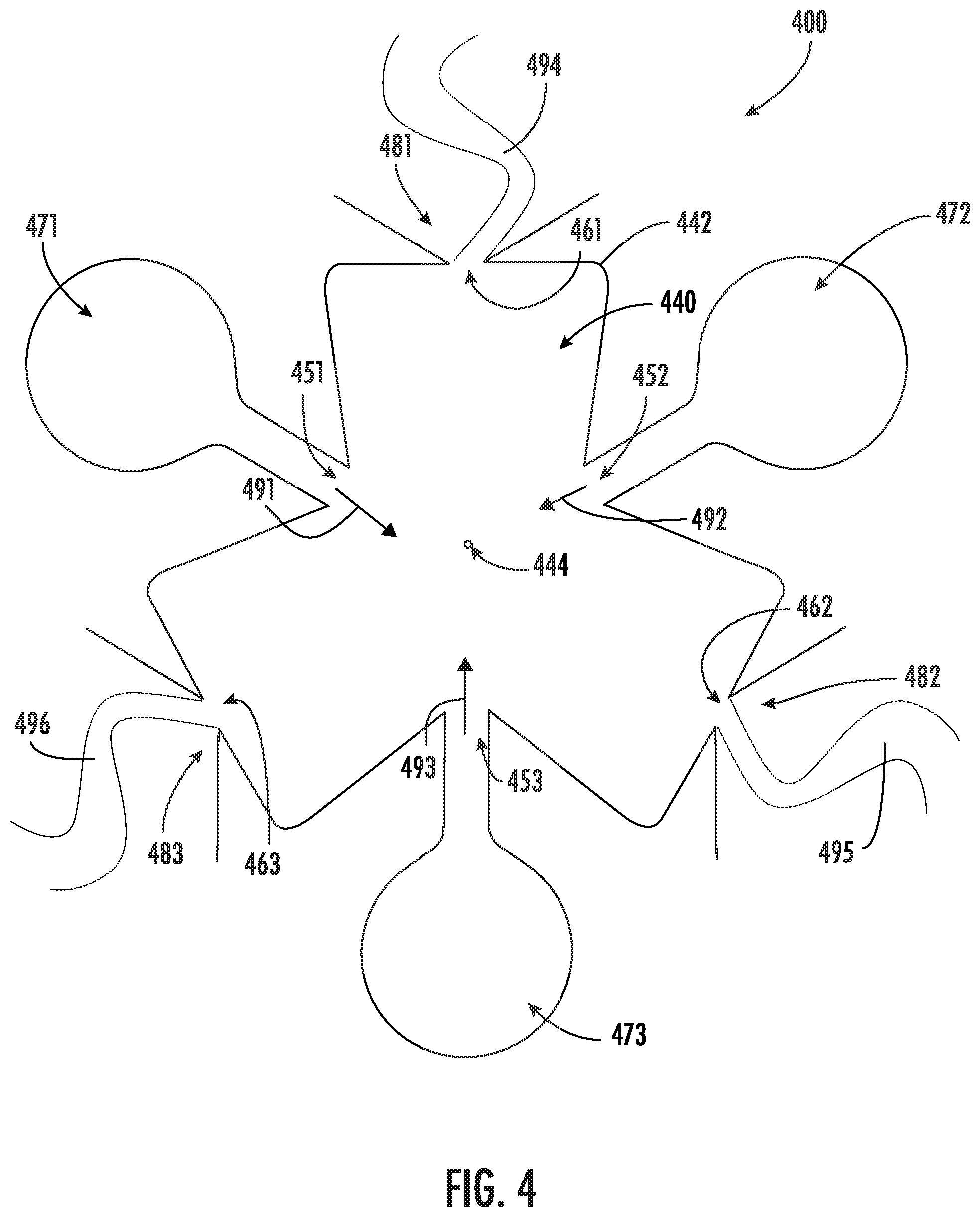 Patent US12318789 Figure 6 – Sweeping jet device with multidirectional output