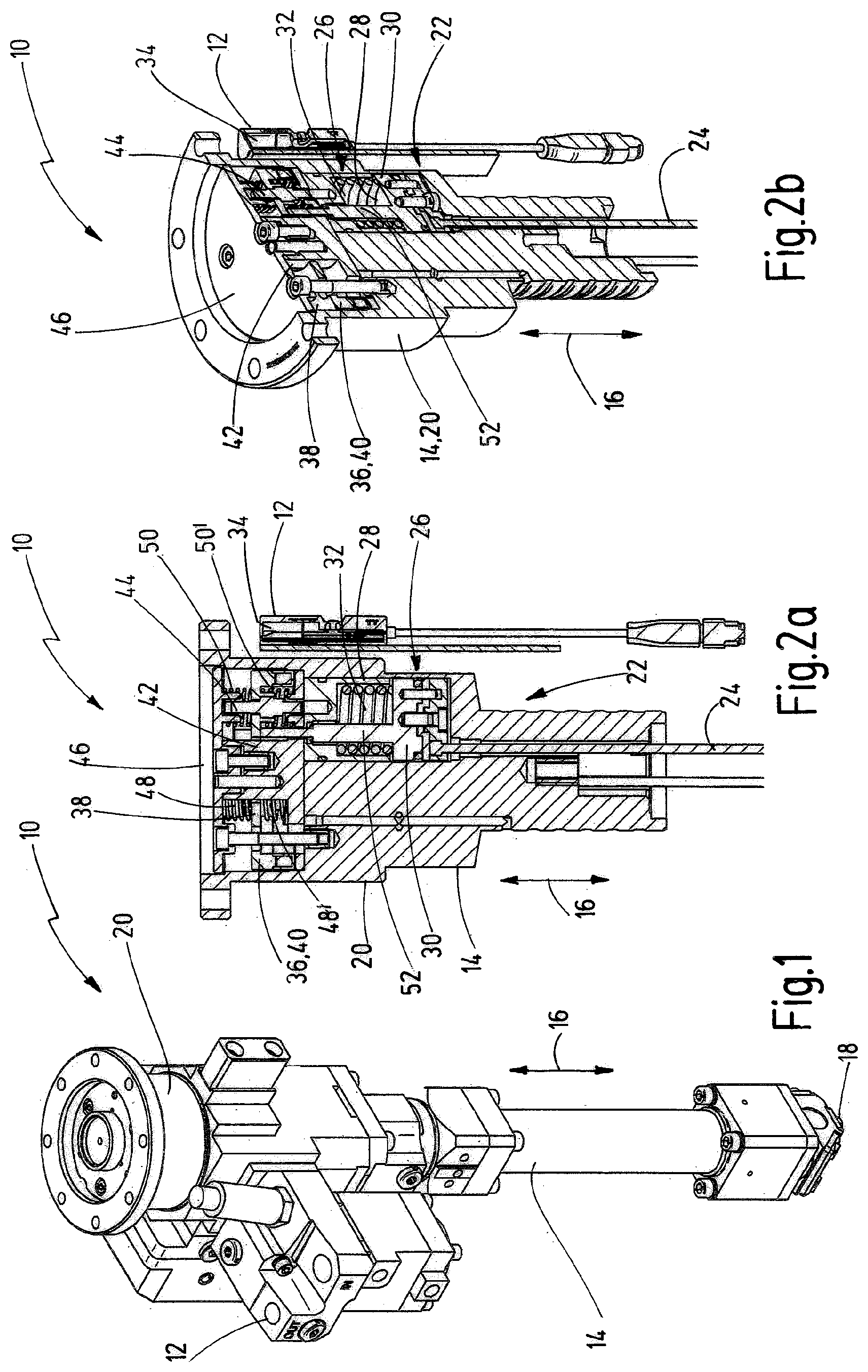 Patent US12318790 Figure 1 – Device for applying viscous material to workpieces