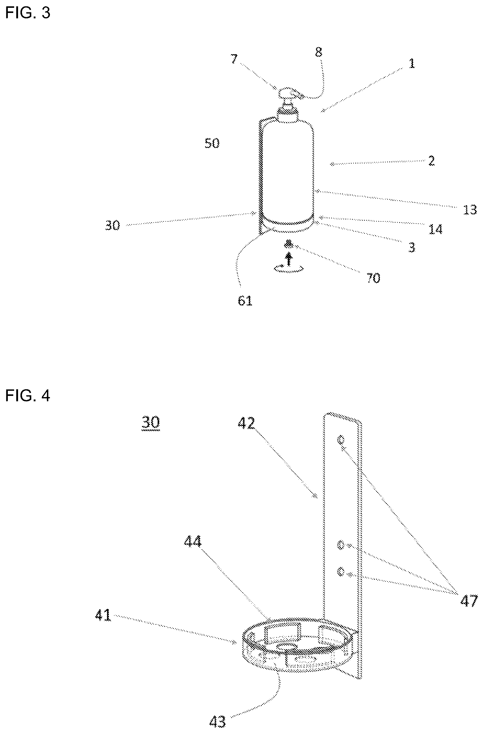 Patent US12318793 Figure 2 – Assembly comprising a liquid dispenser and a support element
