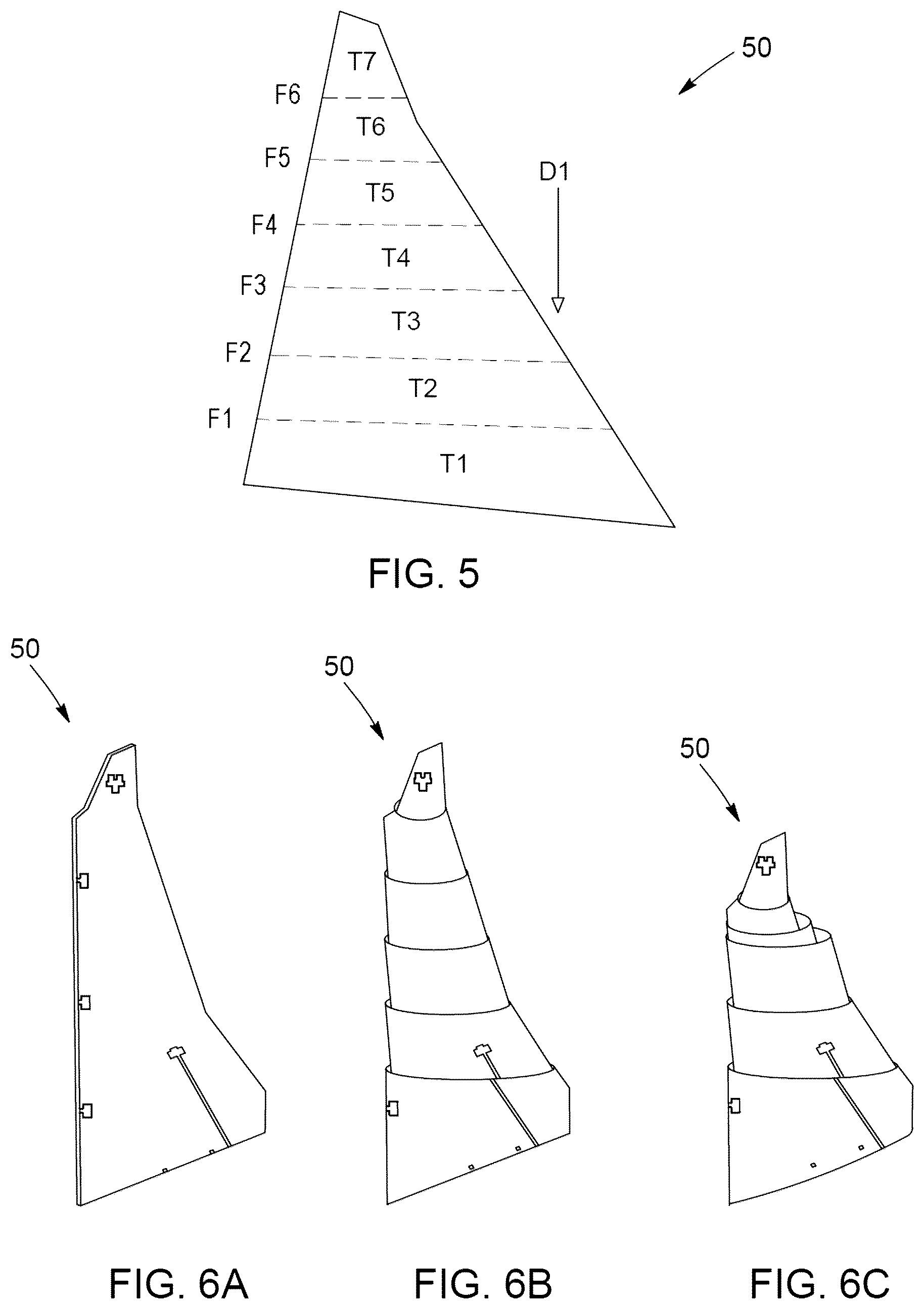 Patent US12318794 Figure 8 – Film for masking aircraft components and method of positioning same