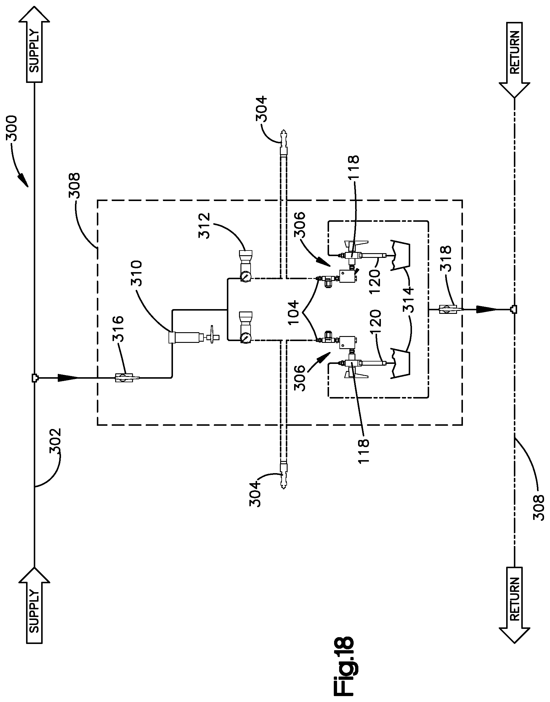 Patent US12318796 Figure 10 – Self flushing flow restrictor for a fluid dispensing system
