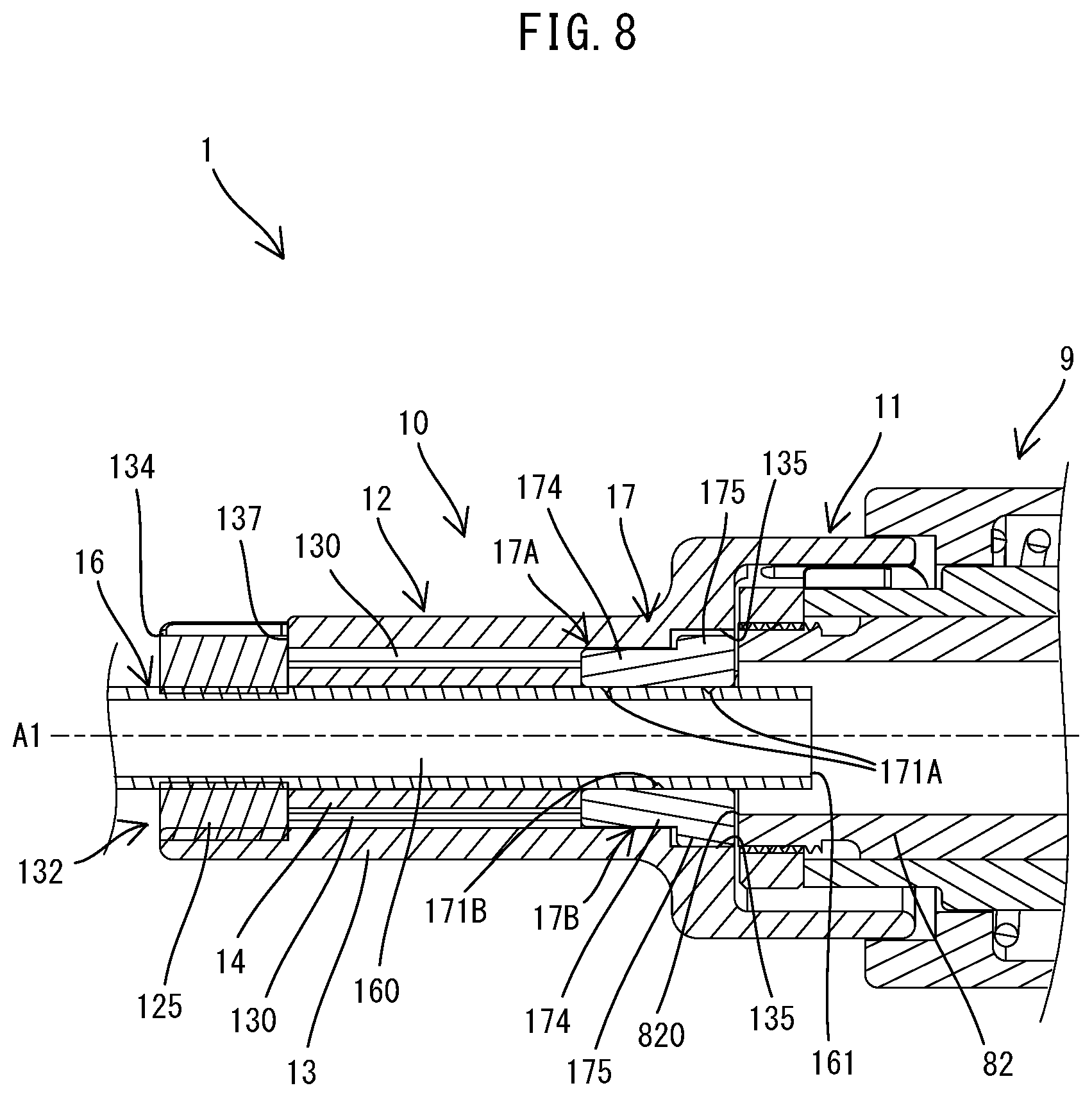 Patent US12318797 Figure 8 – Nozzle for blower
