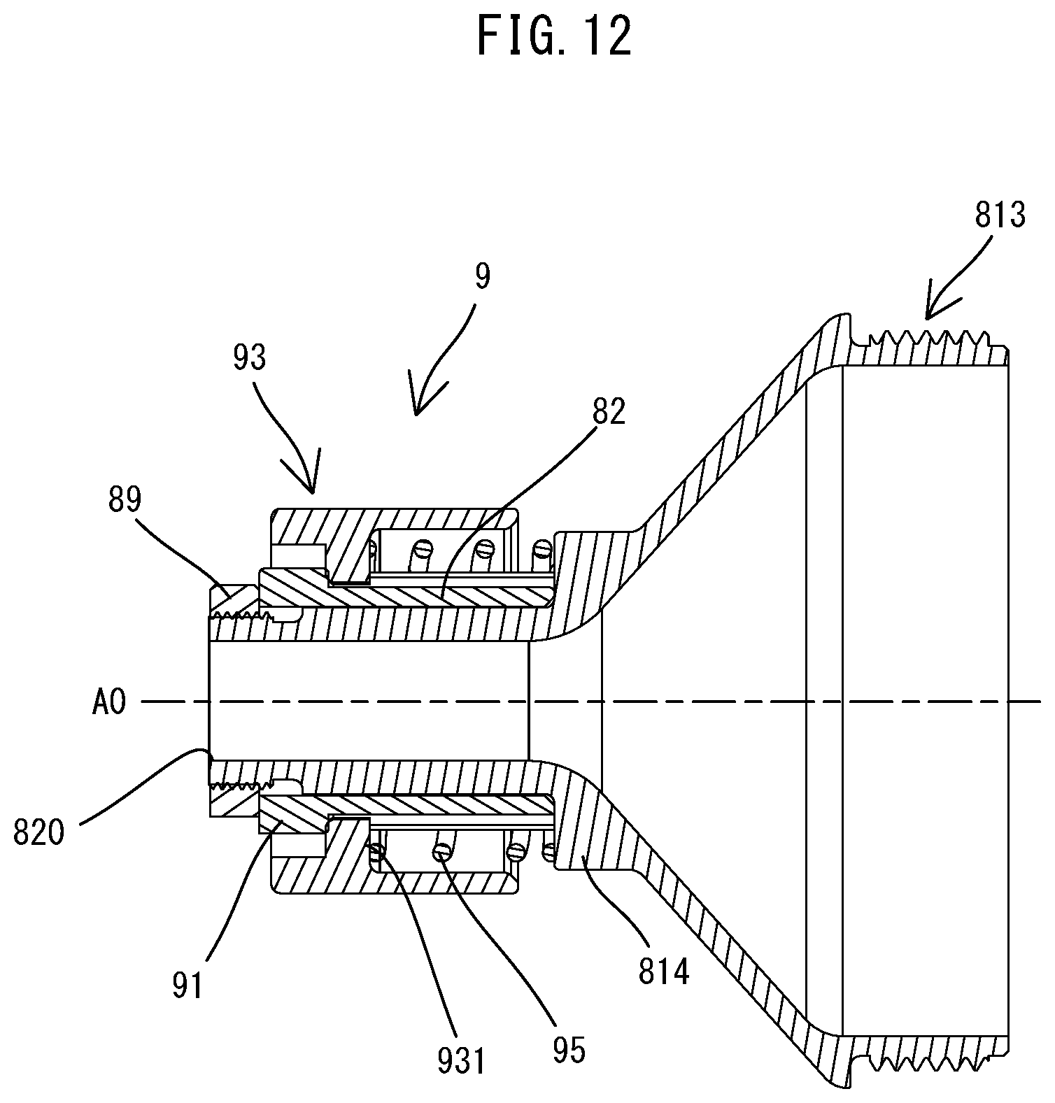 Patent US12318797 Figure 12 – Nozzle for blower
