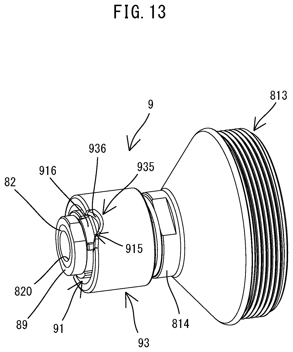 Patent US12318797 Figure 13 – Nozzle for blower