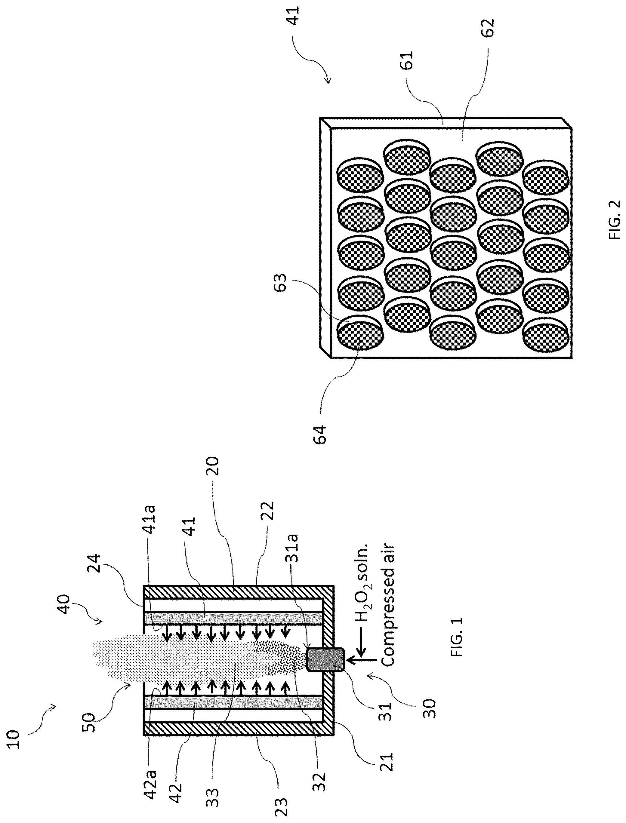Patent US12318798 Figure 1 – Mist supply device