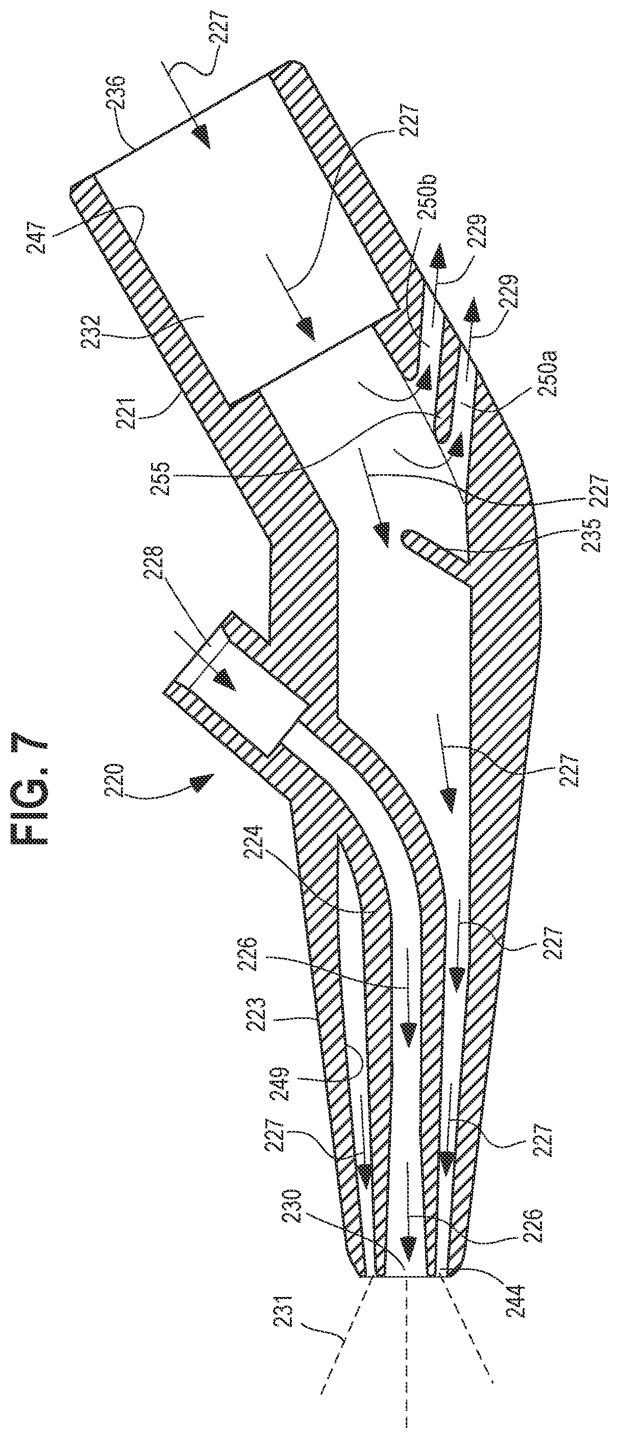 Patent US12318801 Figure 7 – Force-balancing spray nozzle devices