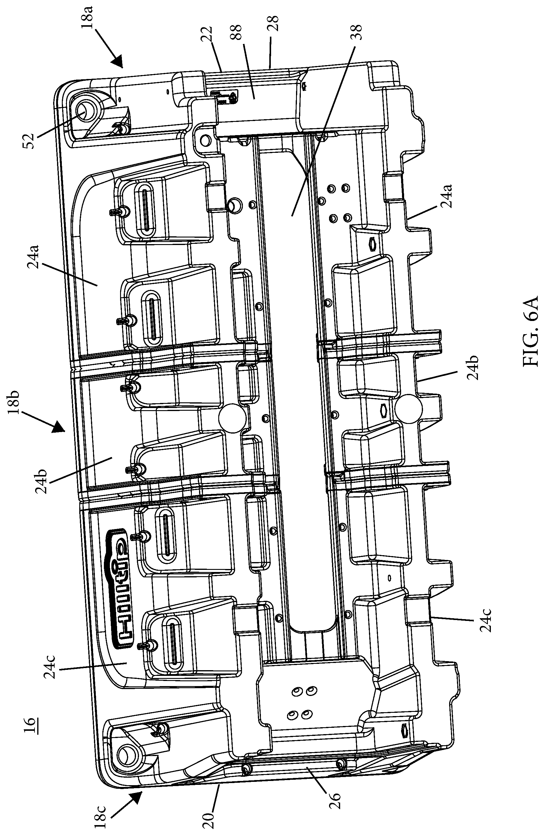 Patent US12318802 Figure 6 – Modular dual wall spreader with liquid storage tanks