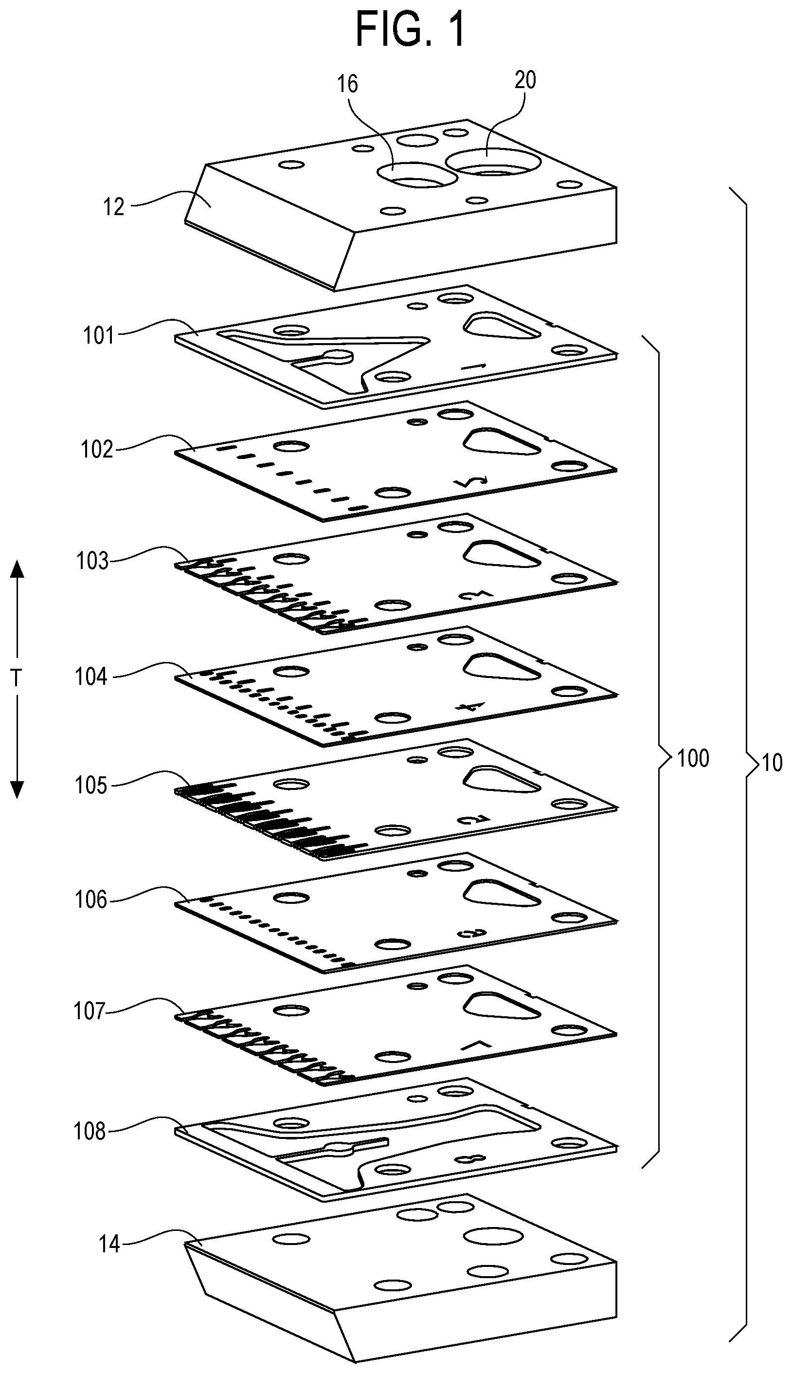 Patent US12318804 Figure 1 – Nozzle for discharging one or more fluids