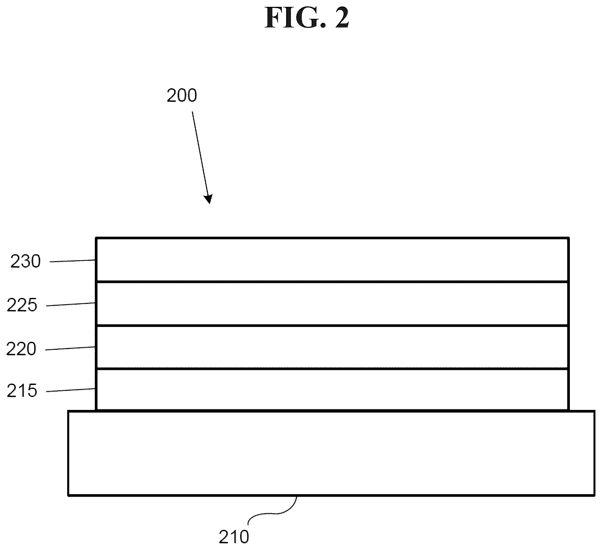 Patent US12318805 Figure 2 – Organic vapor jet print head with orthogonal delivery and exhaust channels