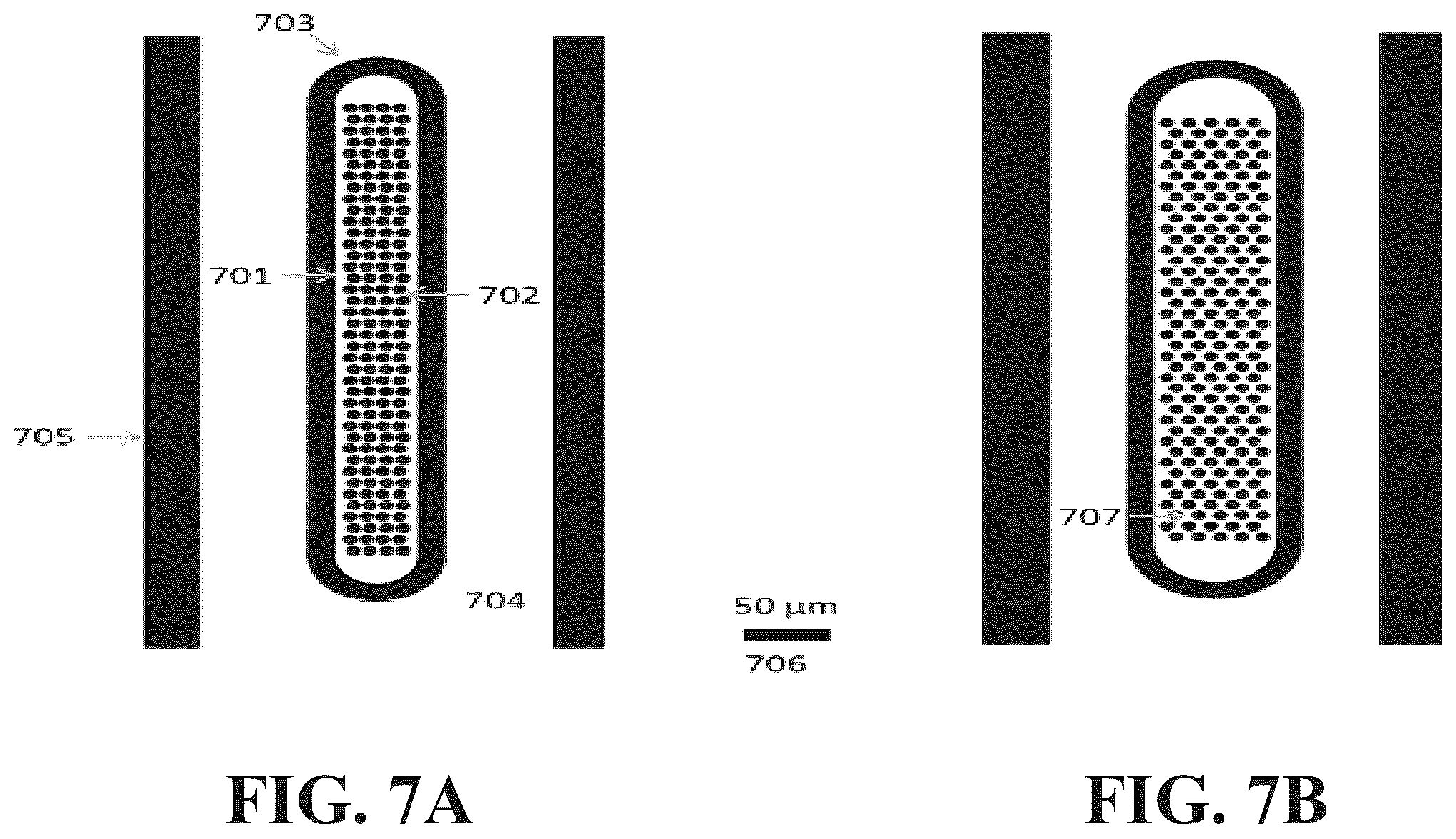 Patent US12318805 Figure 7 – Organic vapor jet print head with orthogonal delivery and exhaust channels