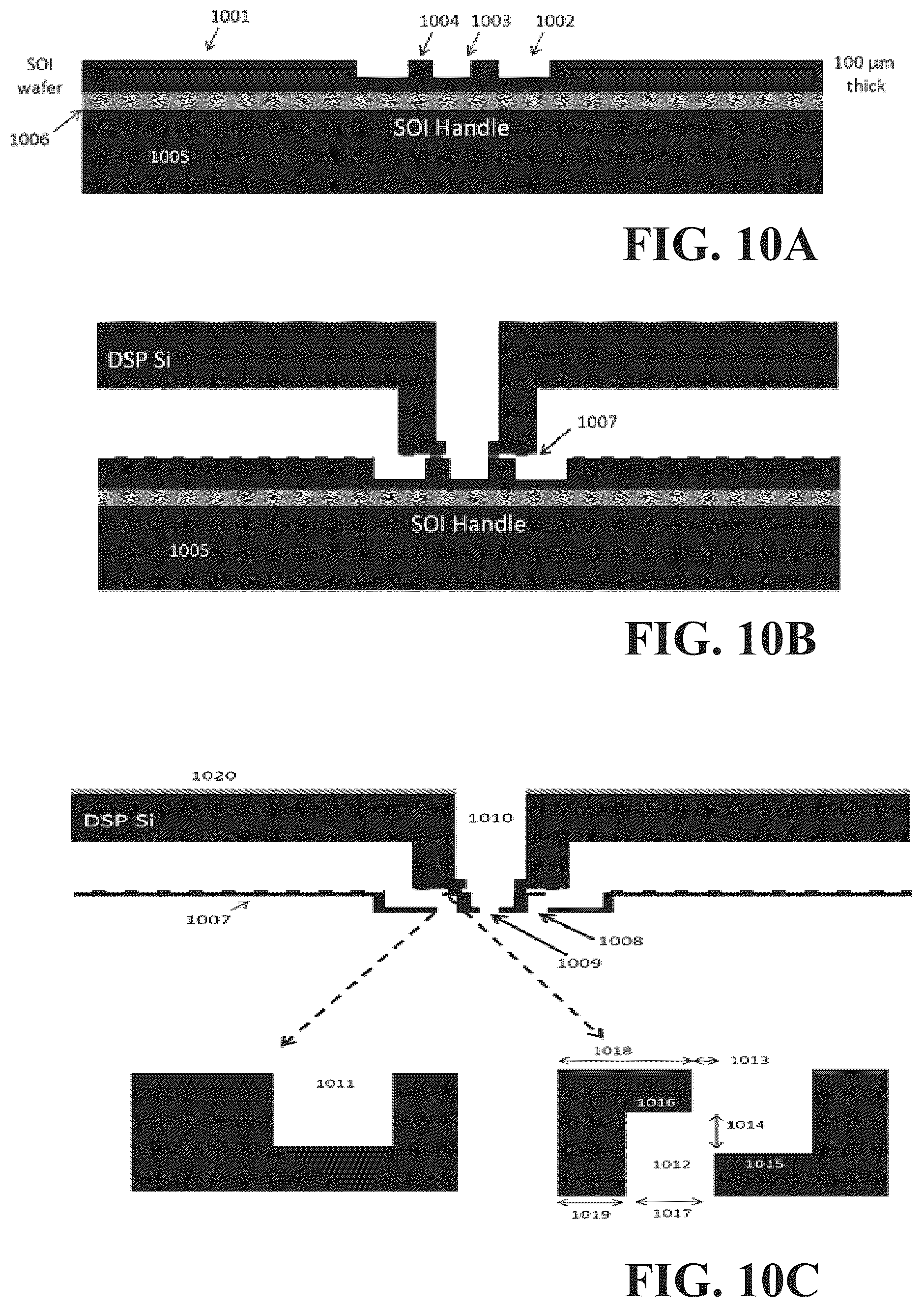 Patent US12318805 Figure 10 – Organic vapor jet print head with orthogonal delivery and exhaust channels