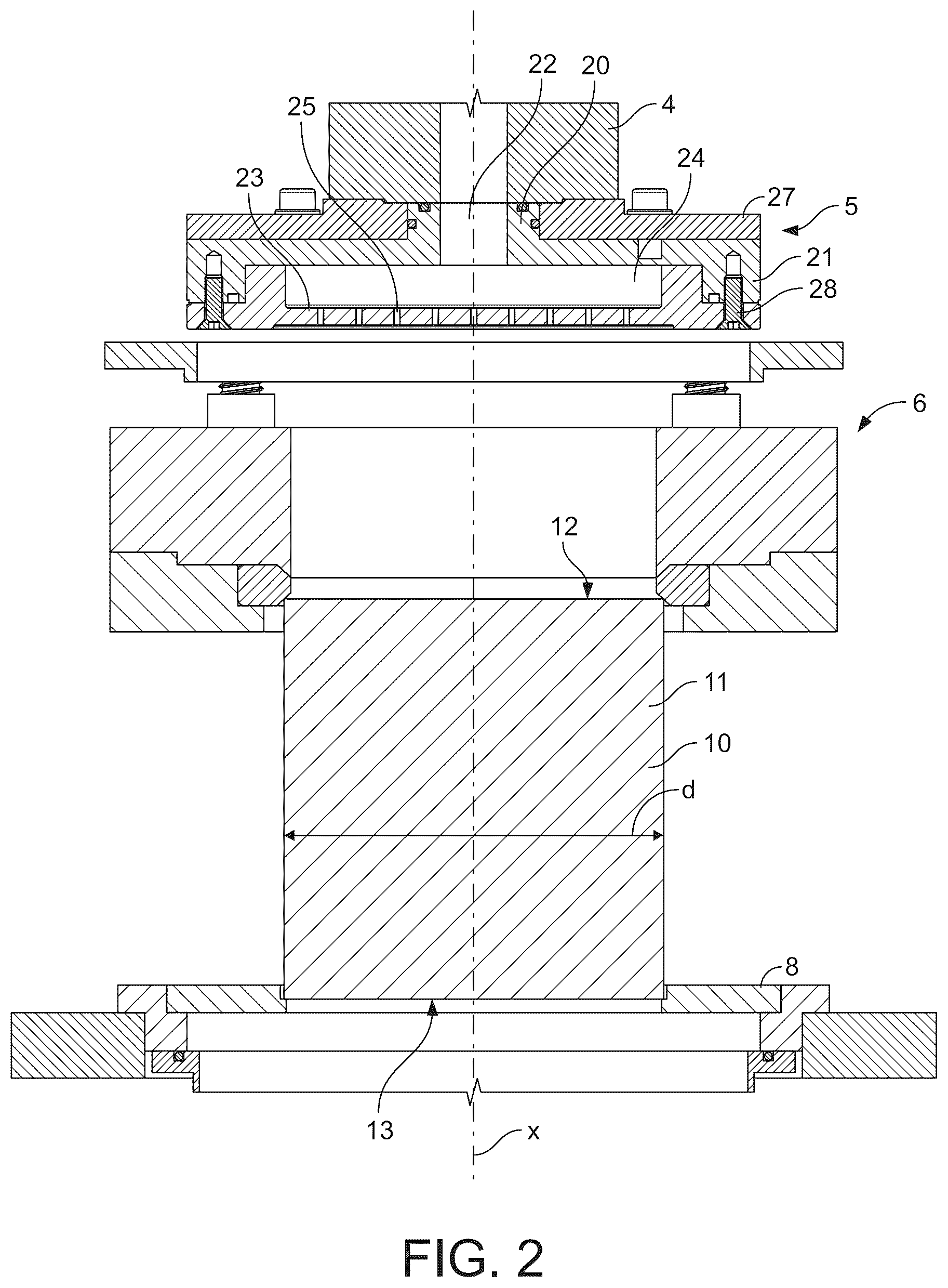 Patent US12318806 Figure 2 – Apparatus and method for coating substrates with washcoats