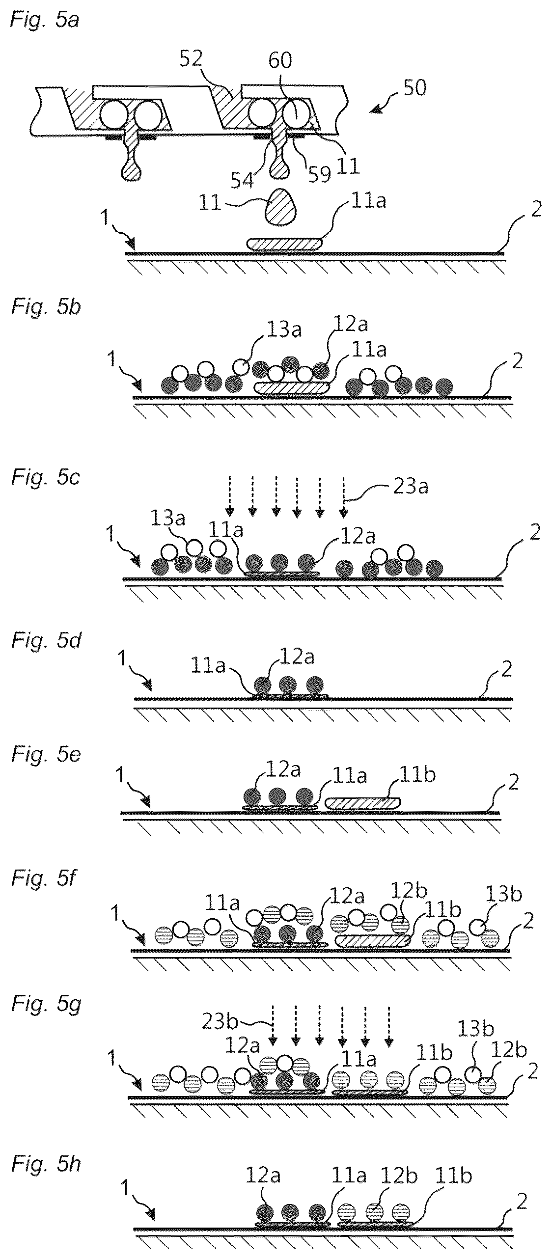 Patent US12318808 Figure 5 – Digital printing with transparent blank ink