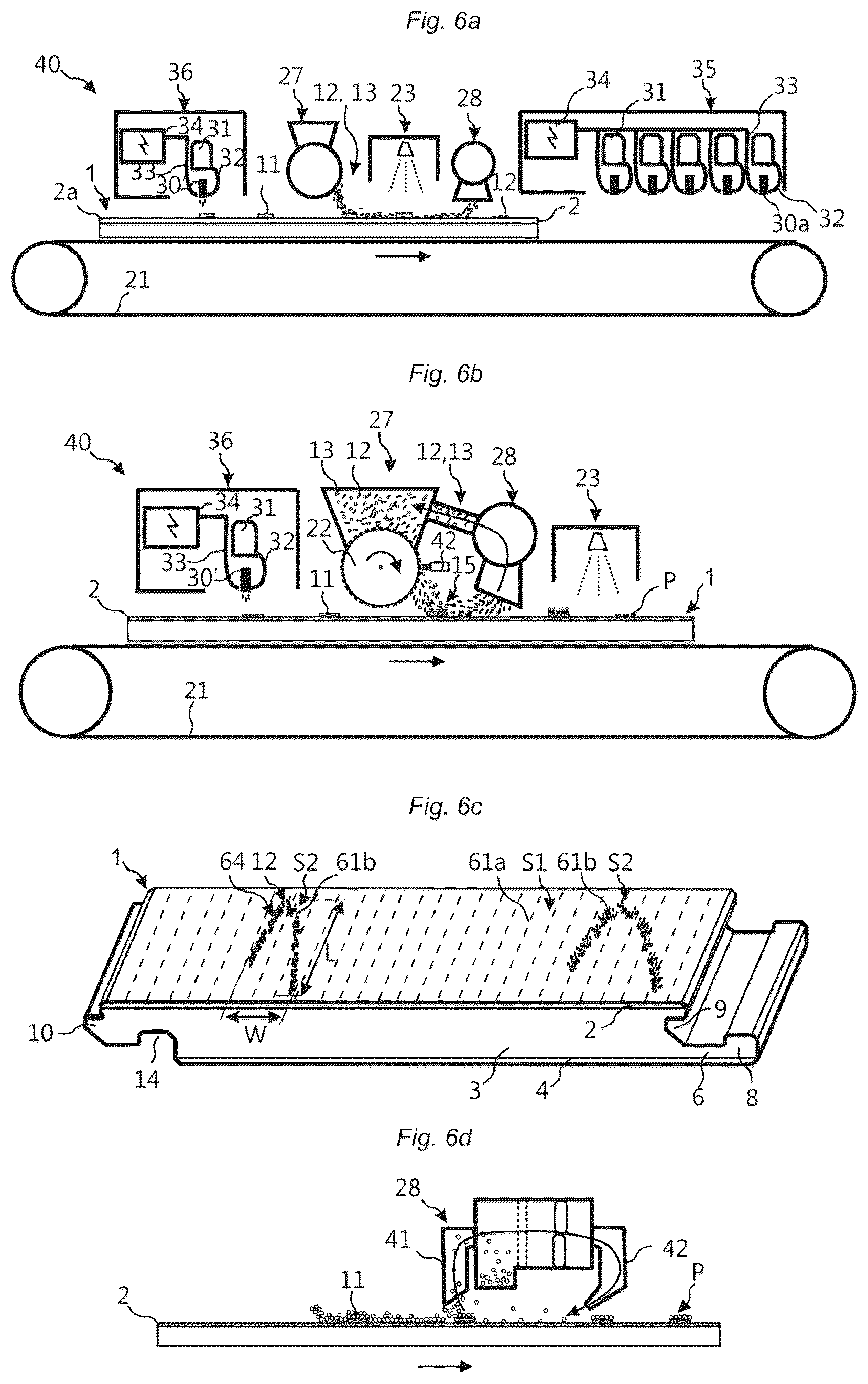 Patent US12318808 Figure 6 – Digital printing with transparent blank ink