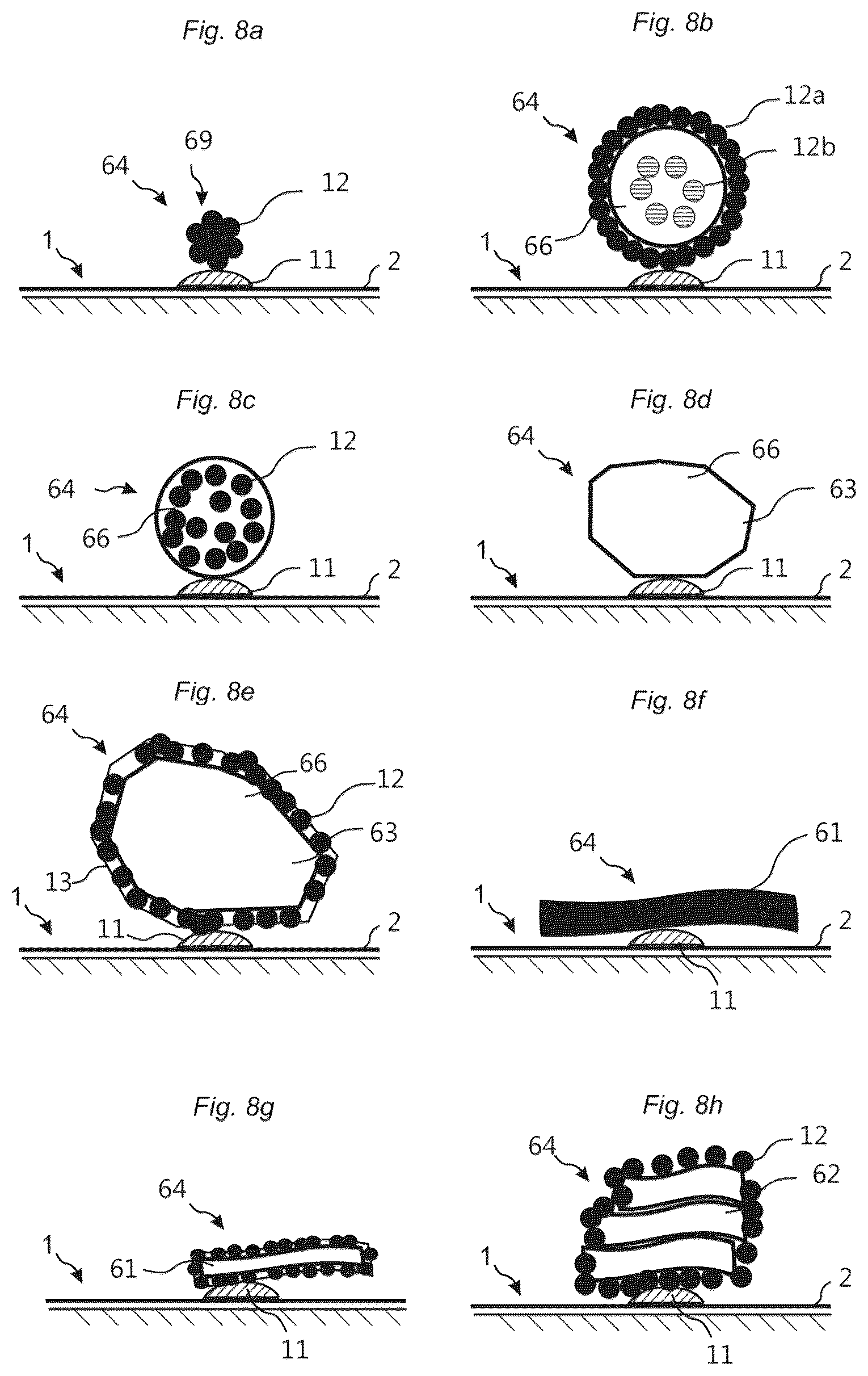 Patent US12318808 Figure 8 – Digital printing with transparent blank ink