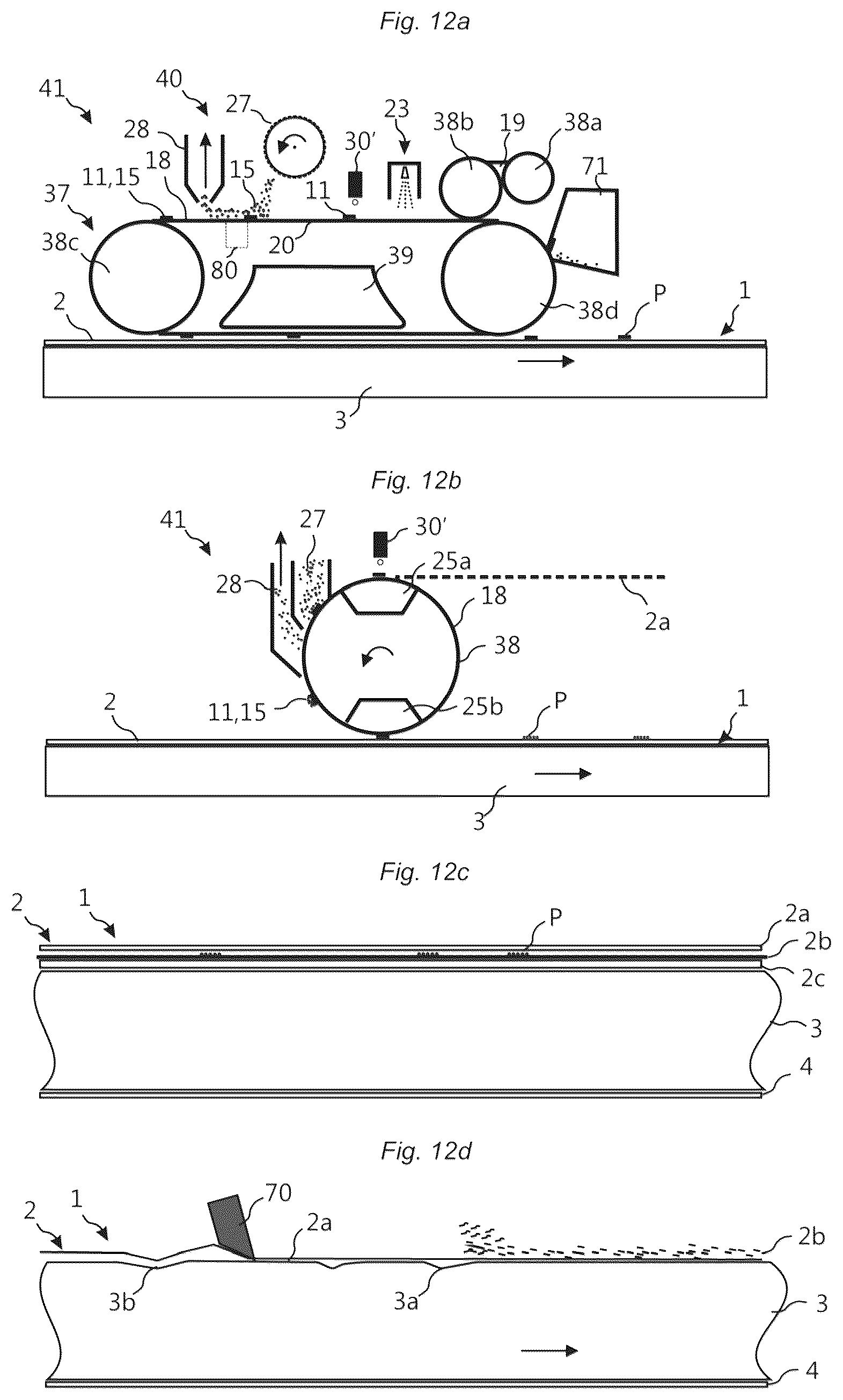 Patent US12318808 Figure 12 – Digital printing with transparent blank ink