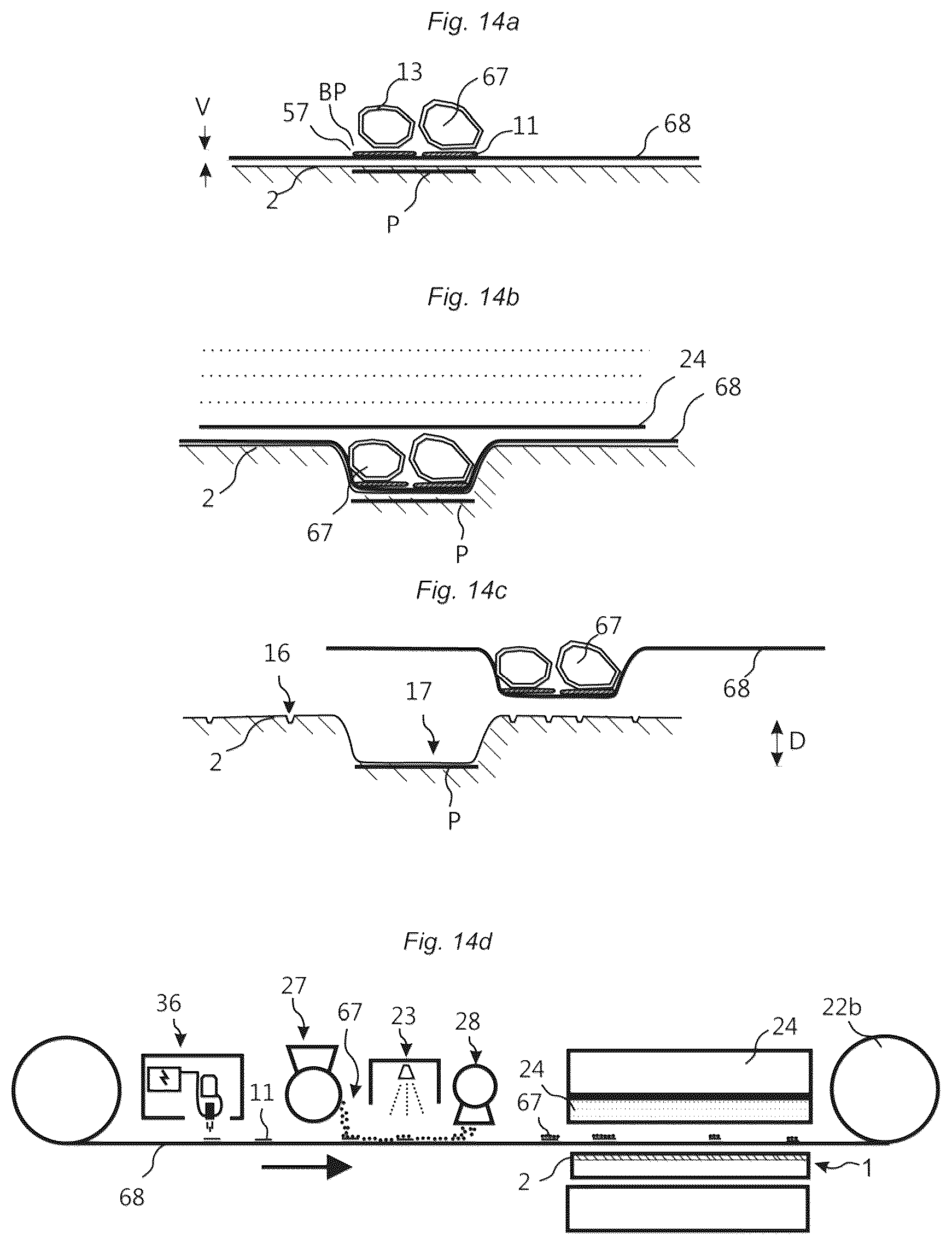Patent US12318808 Figure 14 – Digital printing with transparent blank ink