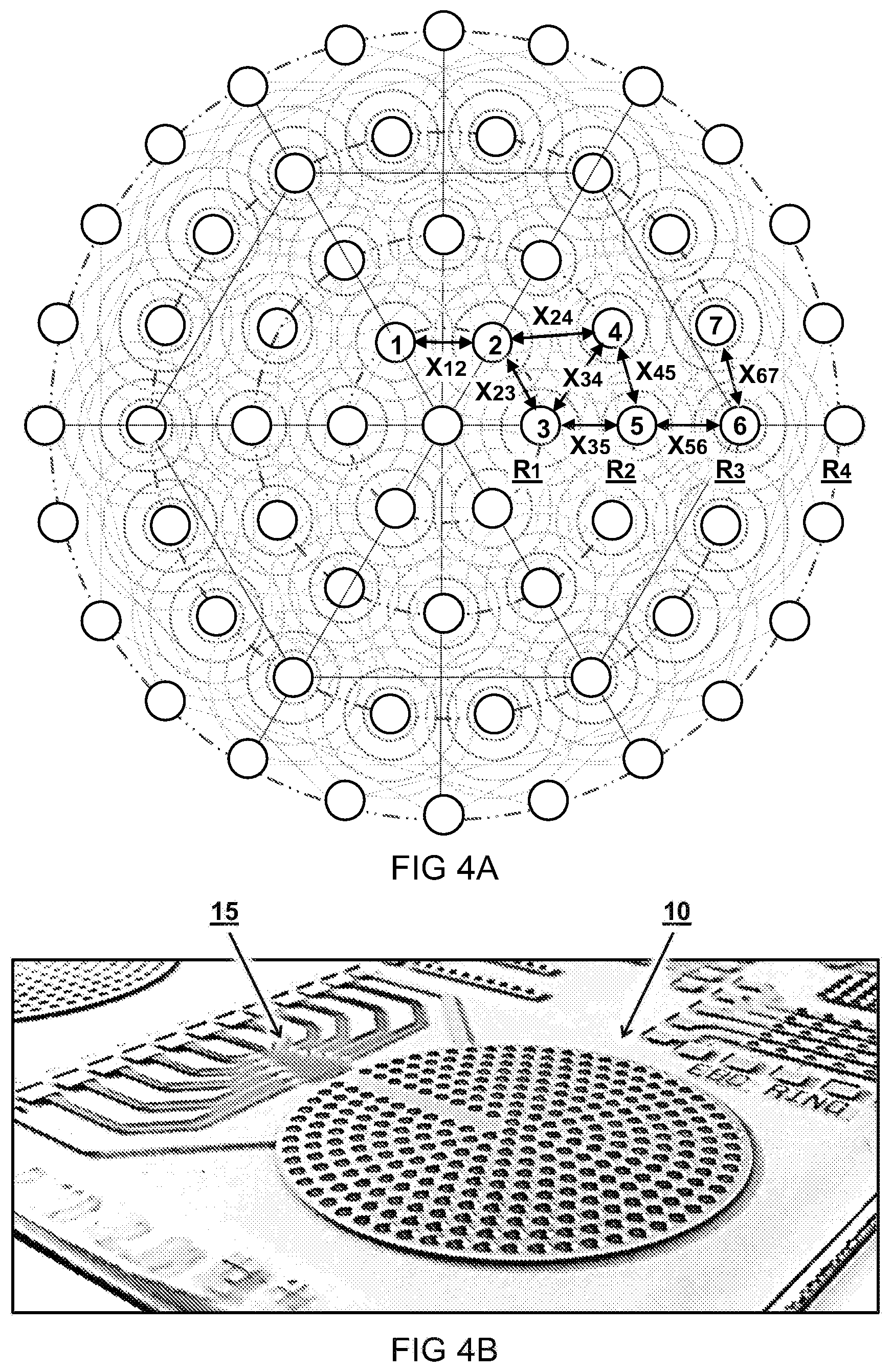 Patent US12318811 Figure 4 – Optimization of an acoustic membrane array