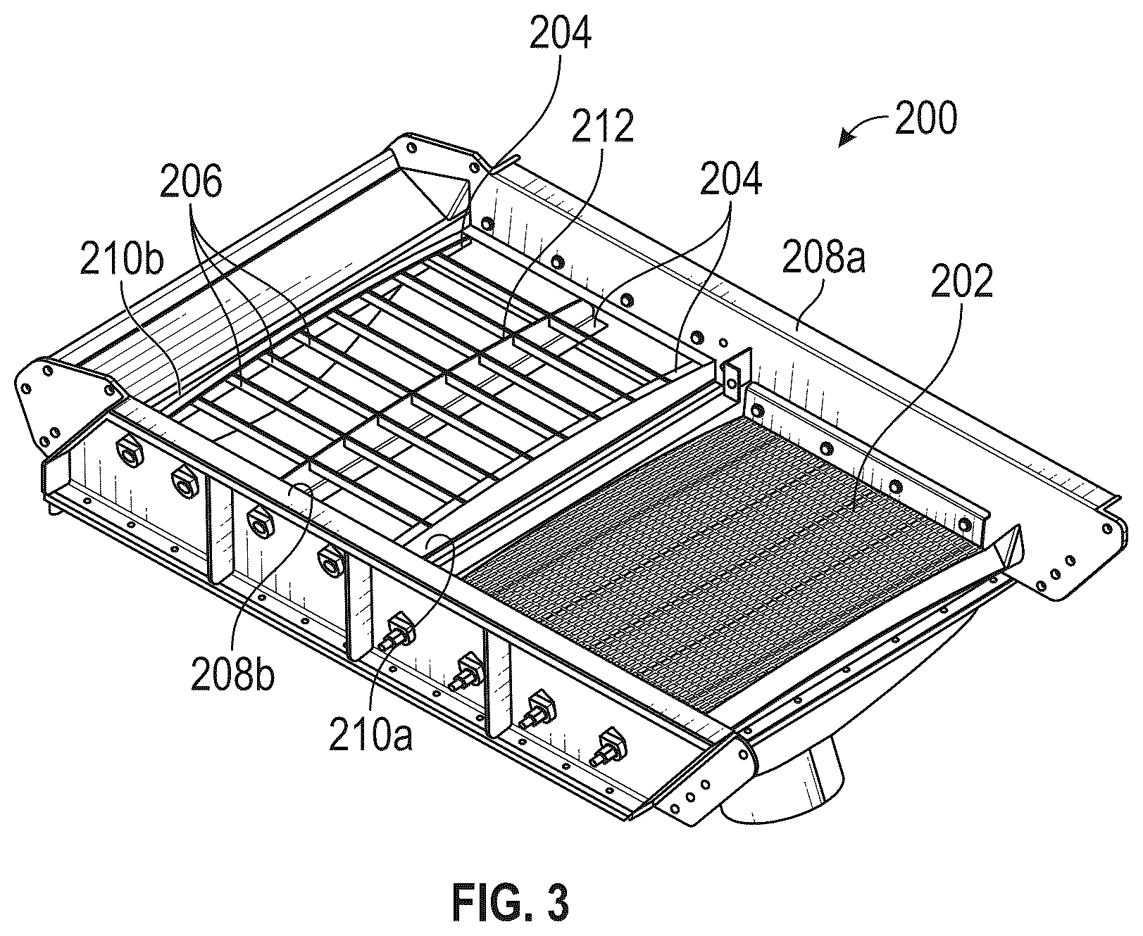 Patent US12318812 Figure 3 – Apparatuses, methods, and systems for vibratory screening