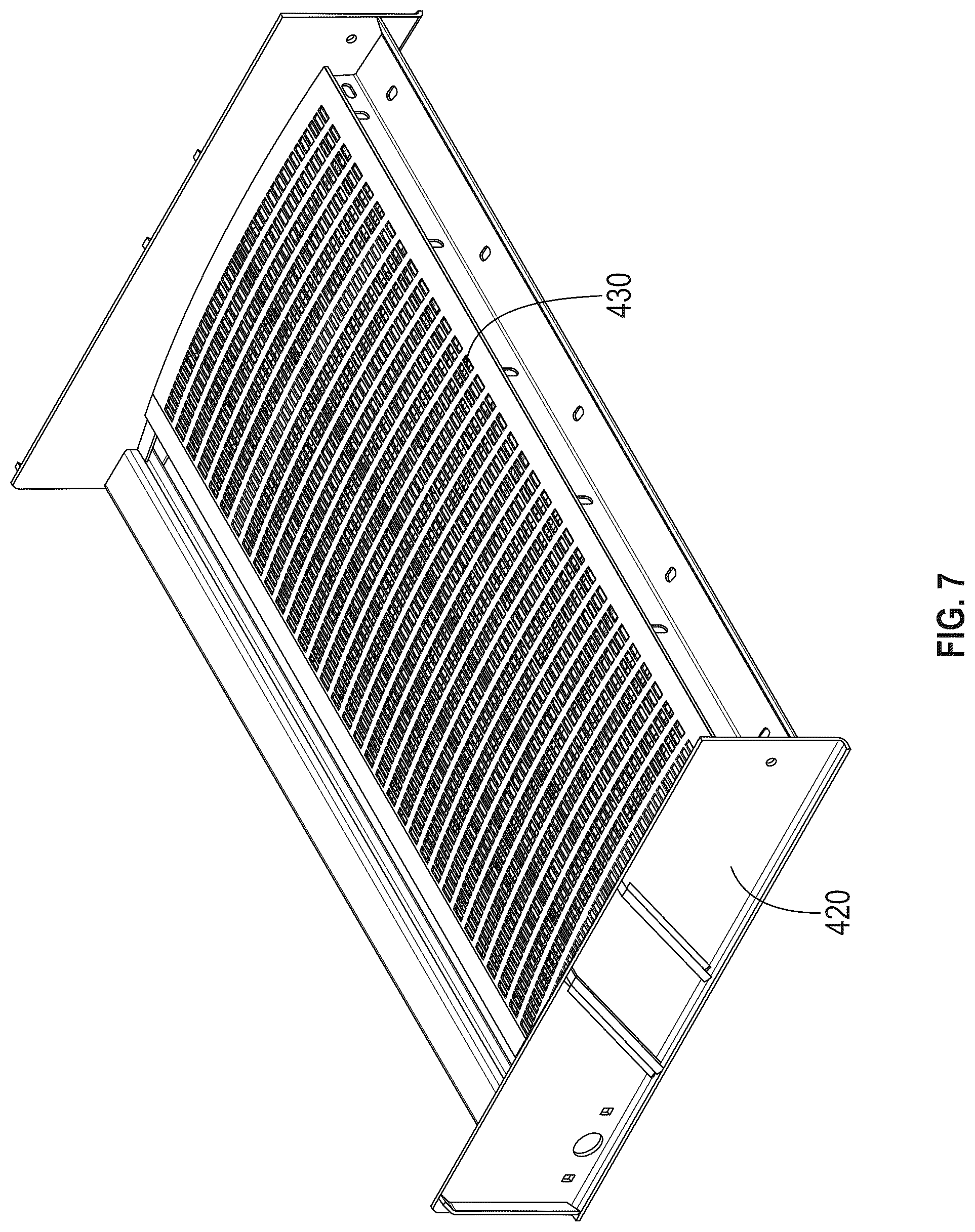 Patent US12318812 Figure 7 – Apparatuses, methods, and systems for vibratory screening