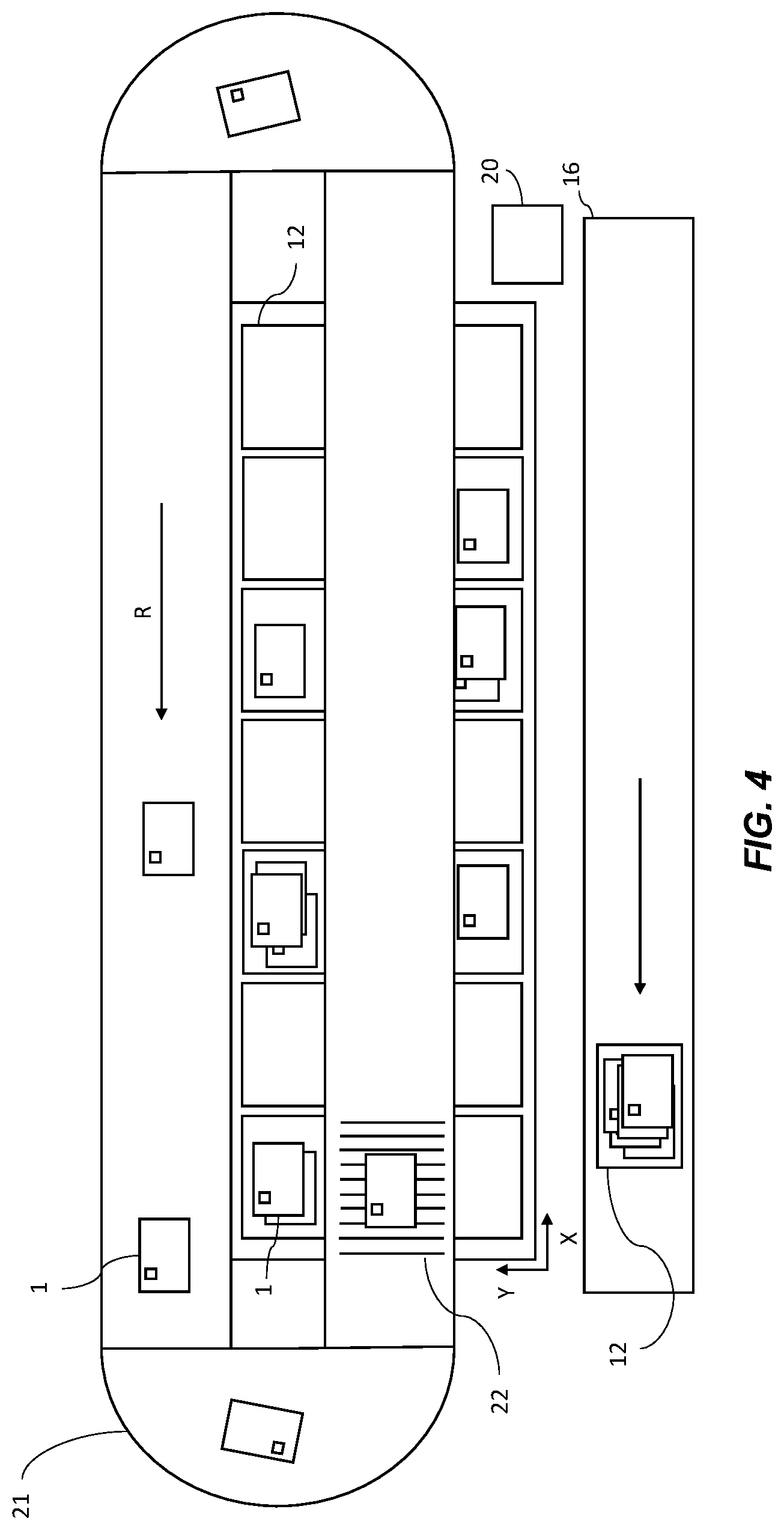 Patent US12318813 Figure 4 – Apparatus and method for sorting objects