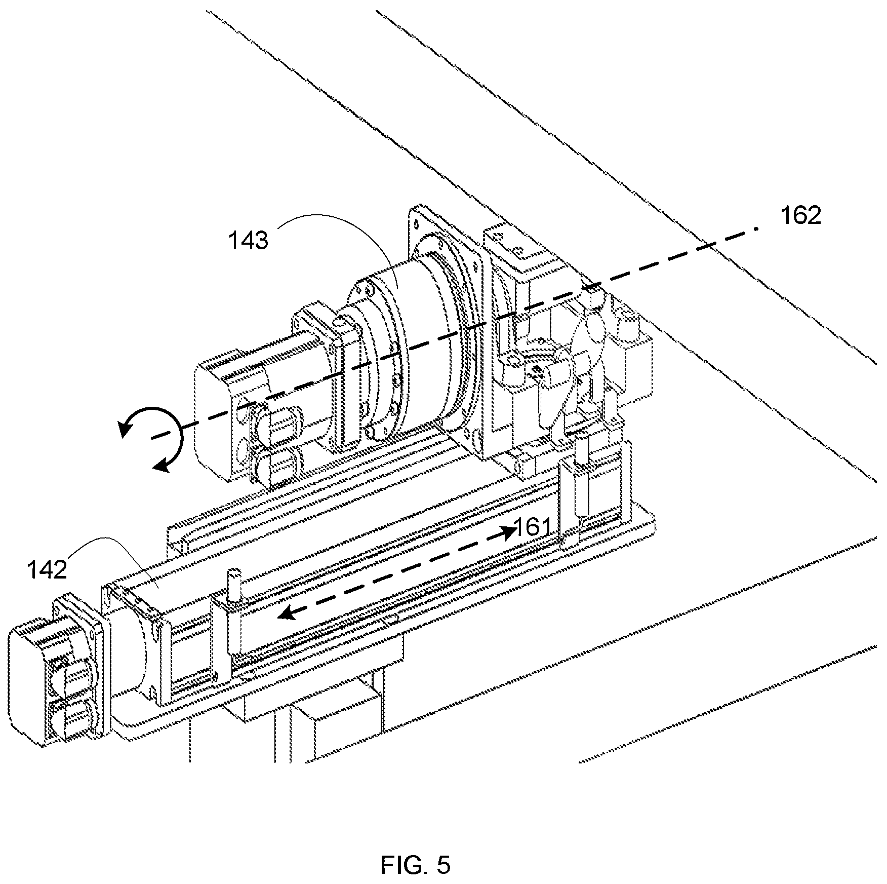 Patent US12318817 Figure 5 – Robotic trolly for moving a cleaning robot and a system that includes a cleaning robot and the robotic trolly