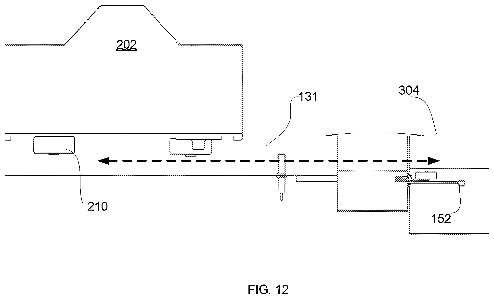 Patent US12318817 Figure 12 – Robotic trolly for moving a cleaning robot and a system that includes a cleaning robot and the robotic trolly