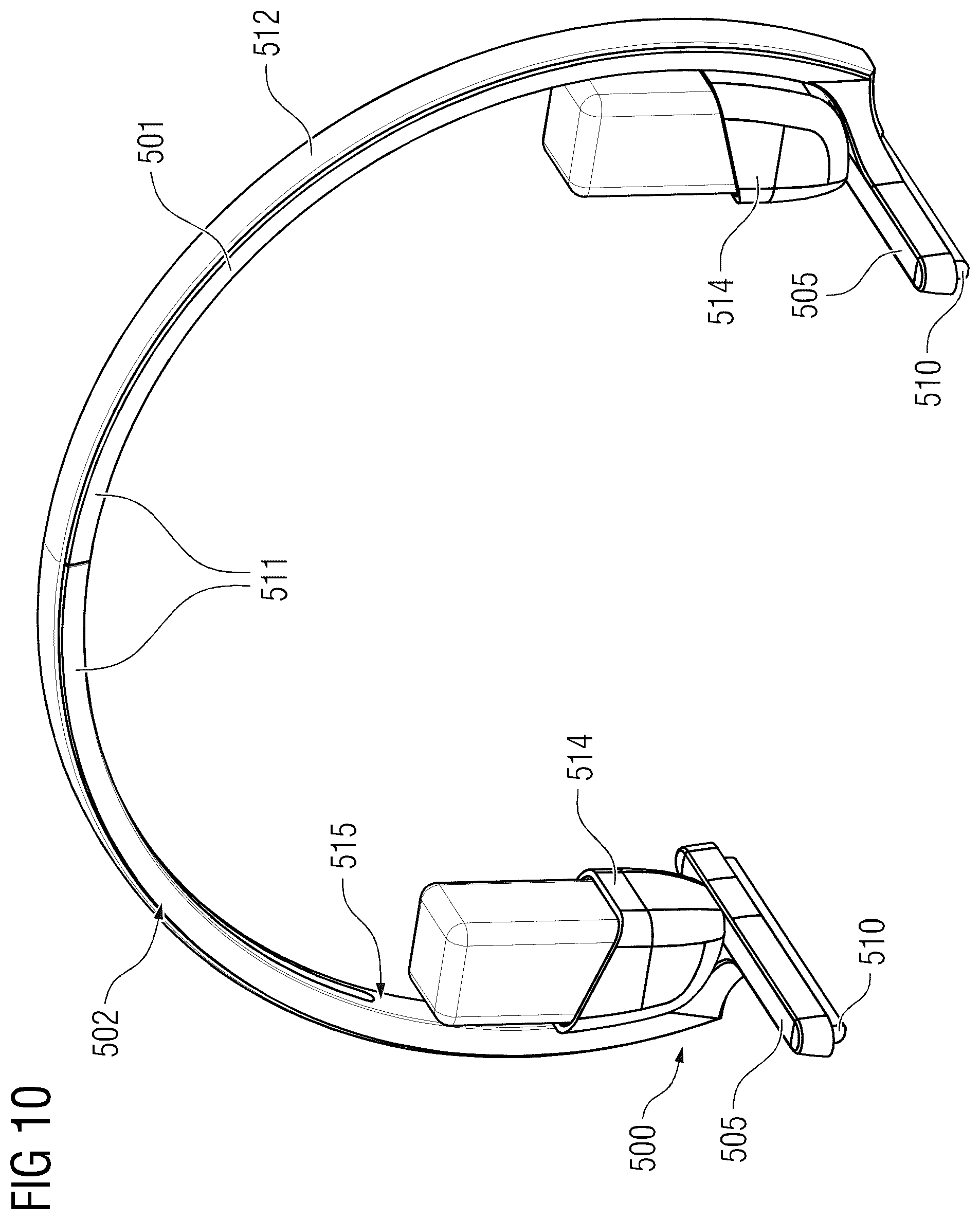 Patent US12318818 Figure 10 – Cleaning unit and a medical imaging apparatus with a cleaning unit
