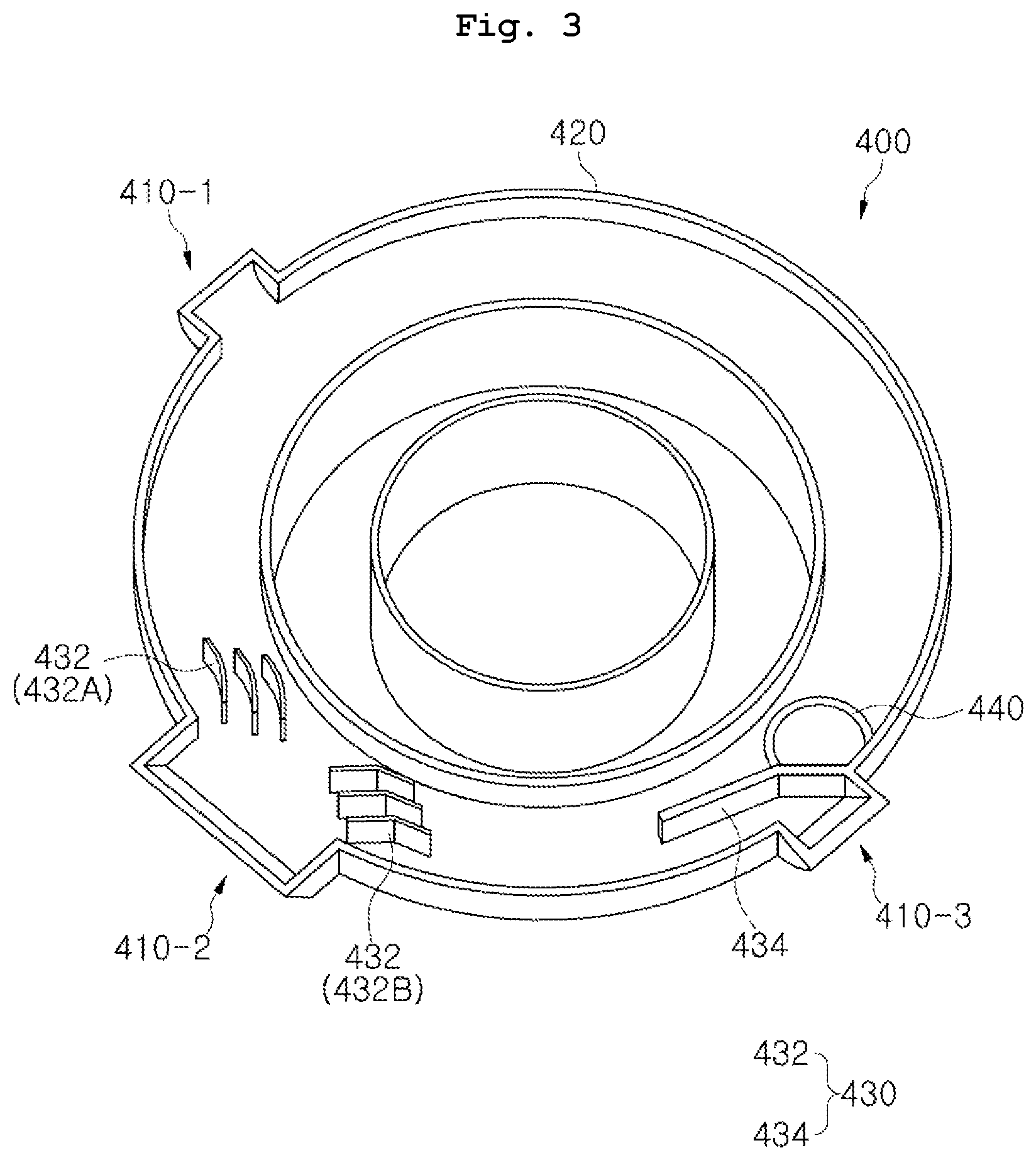 Patent US12318819 Figure 3 – Exhaust assembly, and liquid processing apparatus and substrate processing equipment including the same