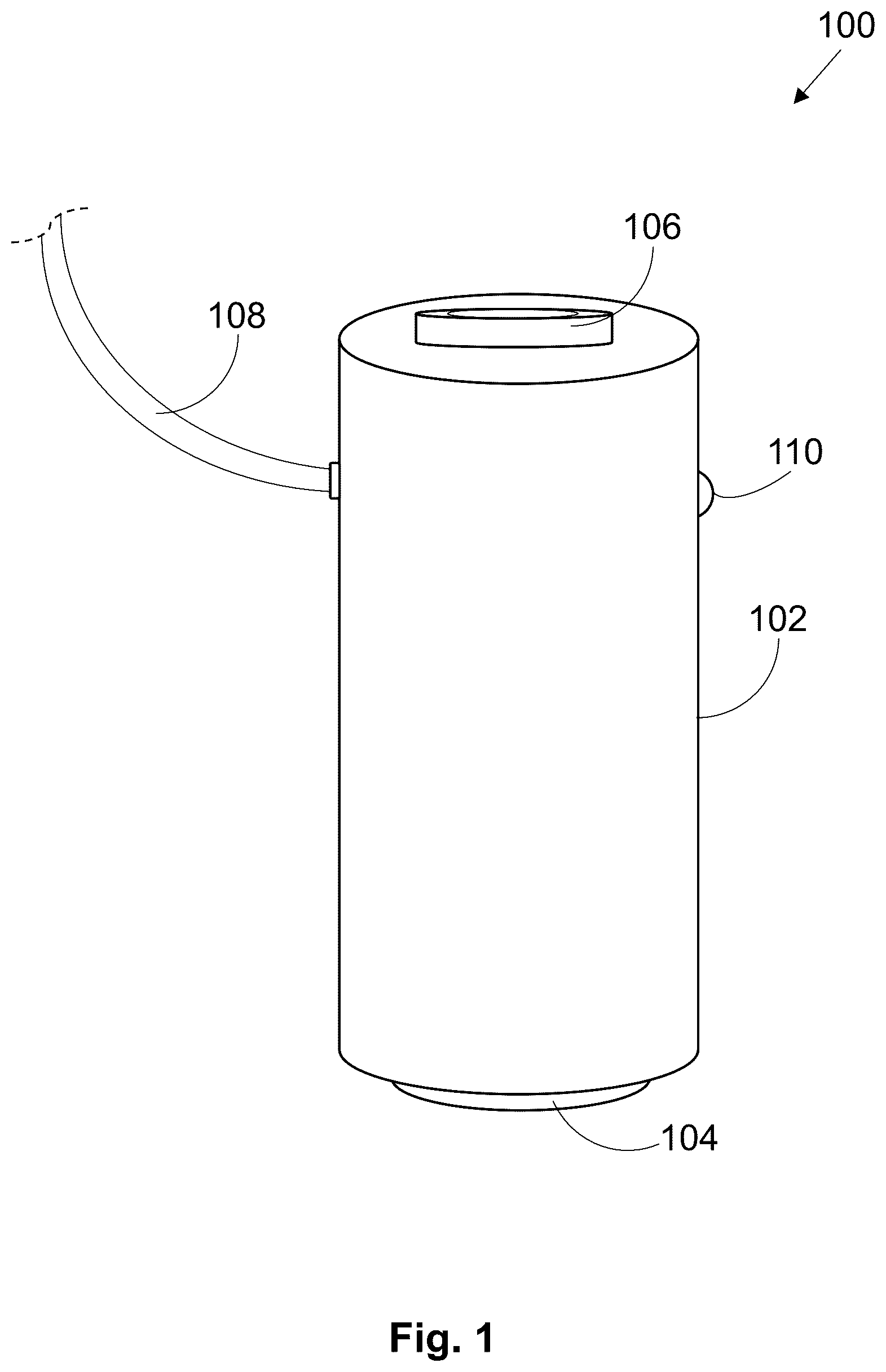 Patent US12318820 Figure 1 – Cleaning apparatus and associated method of use